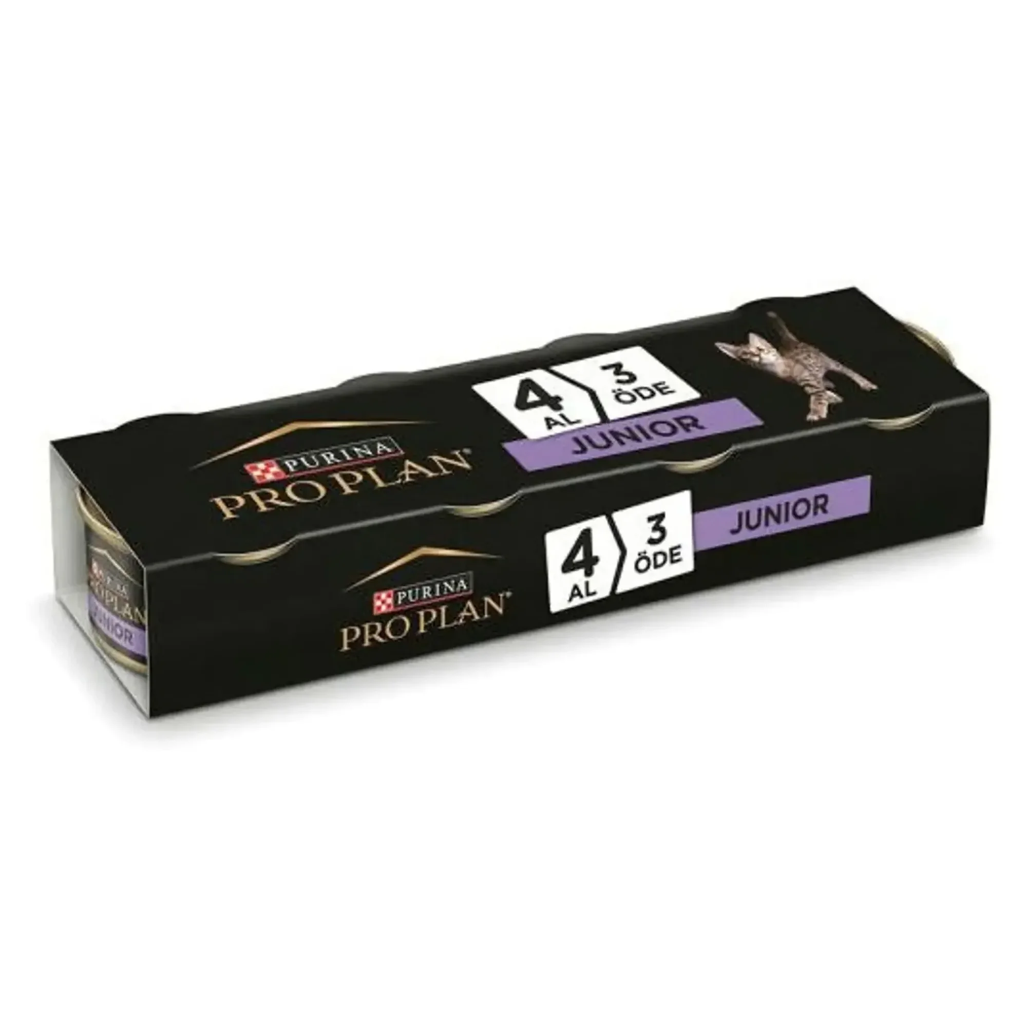Pro Plan Junior Tavuklu Yavru Kedi Yaş Maması 4x85 G — Normal — Görsel 2