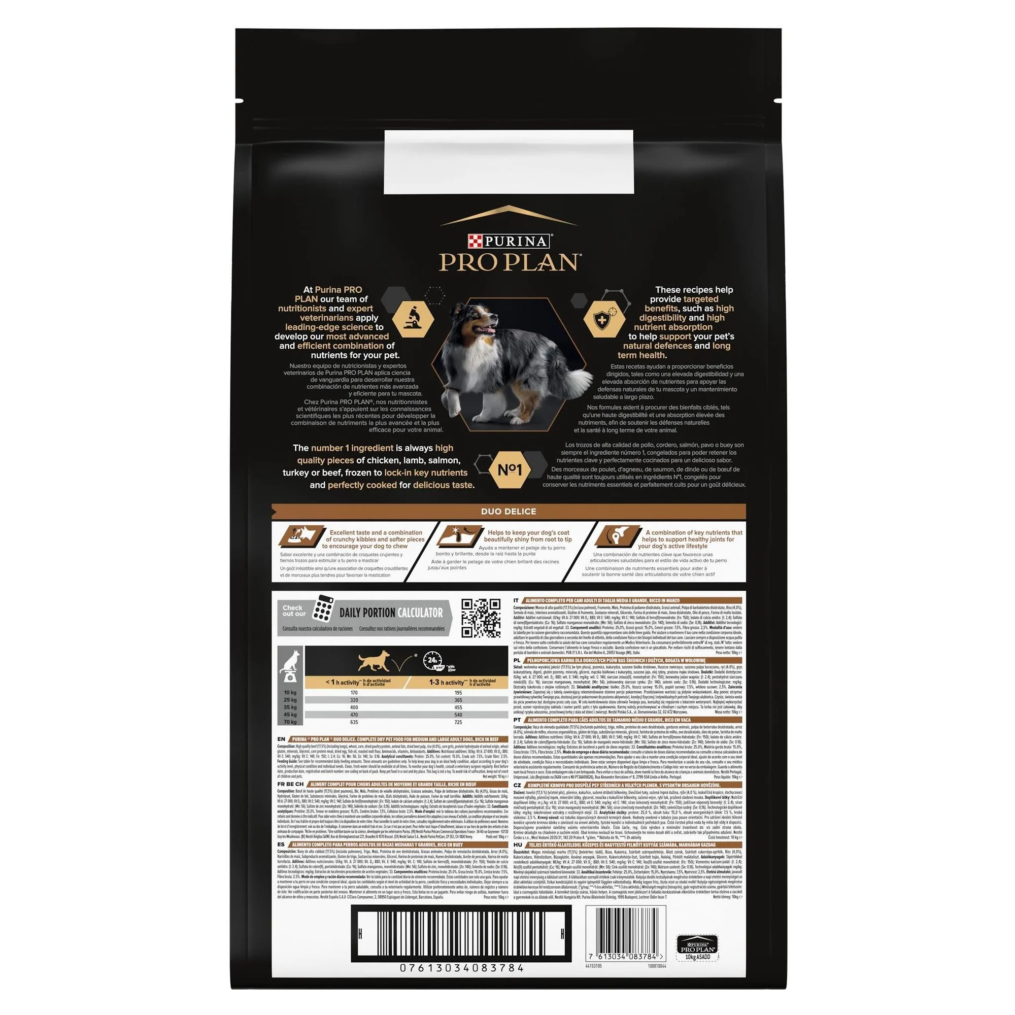Pro Plan Pro Plan Duo Delice Medium & Large Adult 1+ Büyük Irk Yetişkin Köpek Maması 10 KG — Normal — Görsel 2