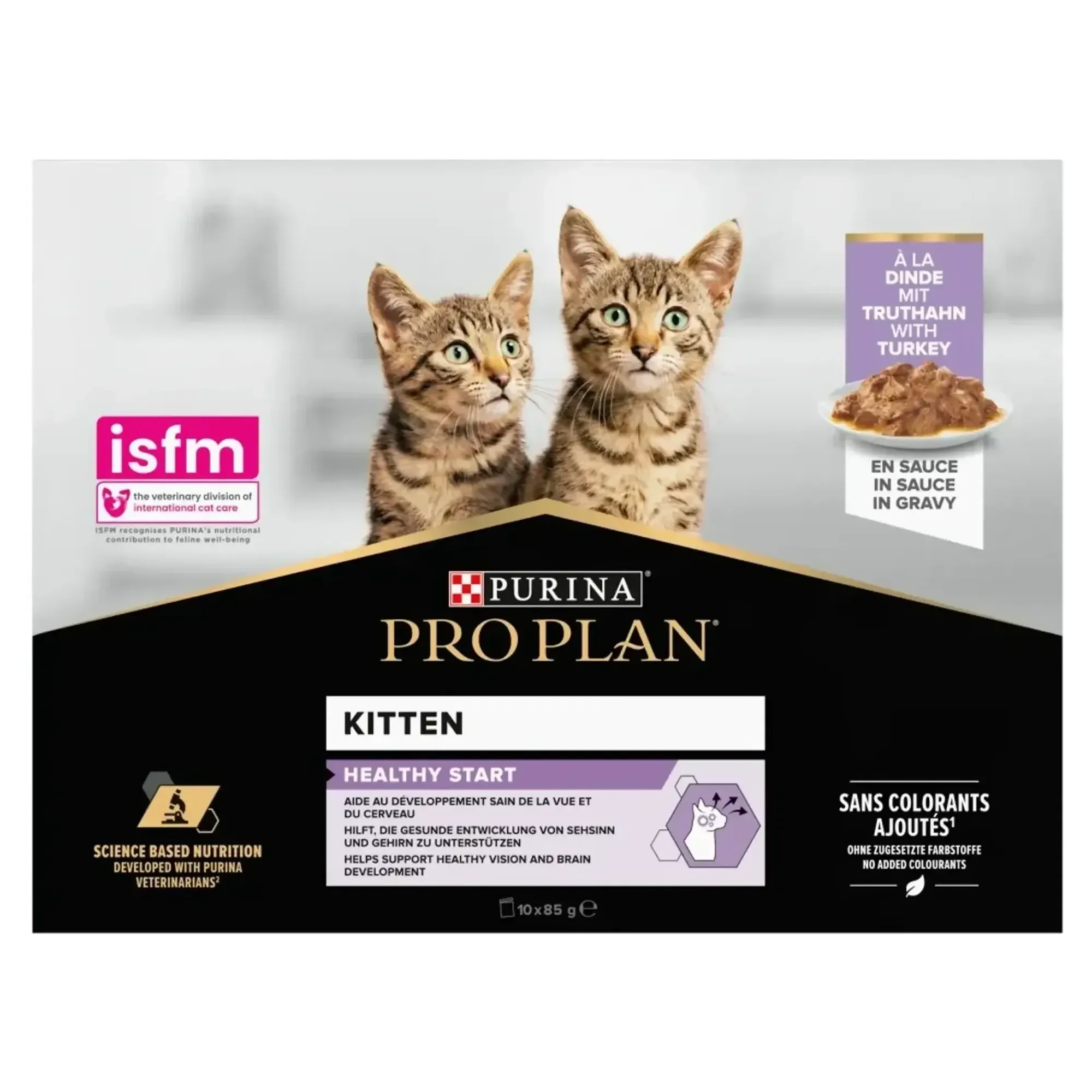 Pro Plan Pro Plan Kitten Hindili Yavru Kedi Yaş Mama 10x85 G — Normal — Görsel 2