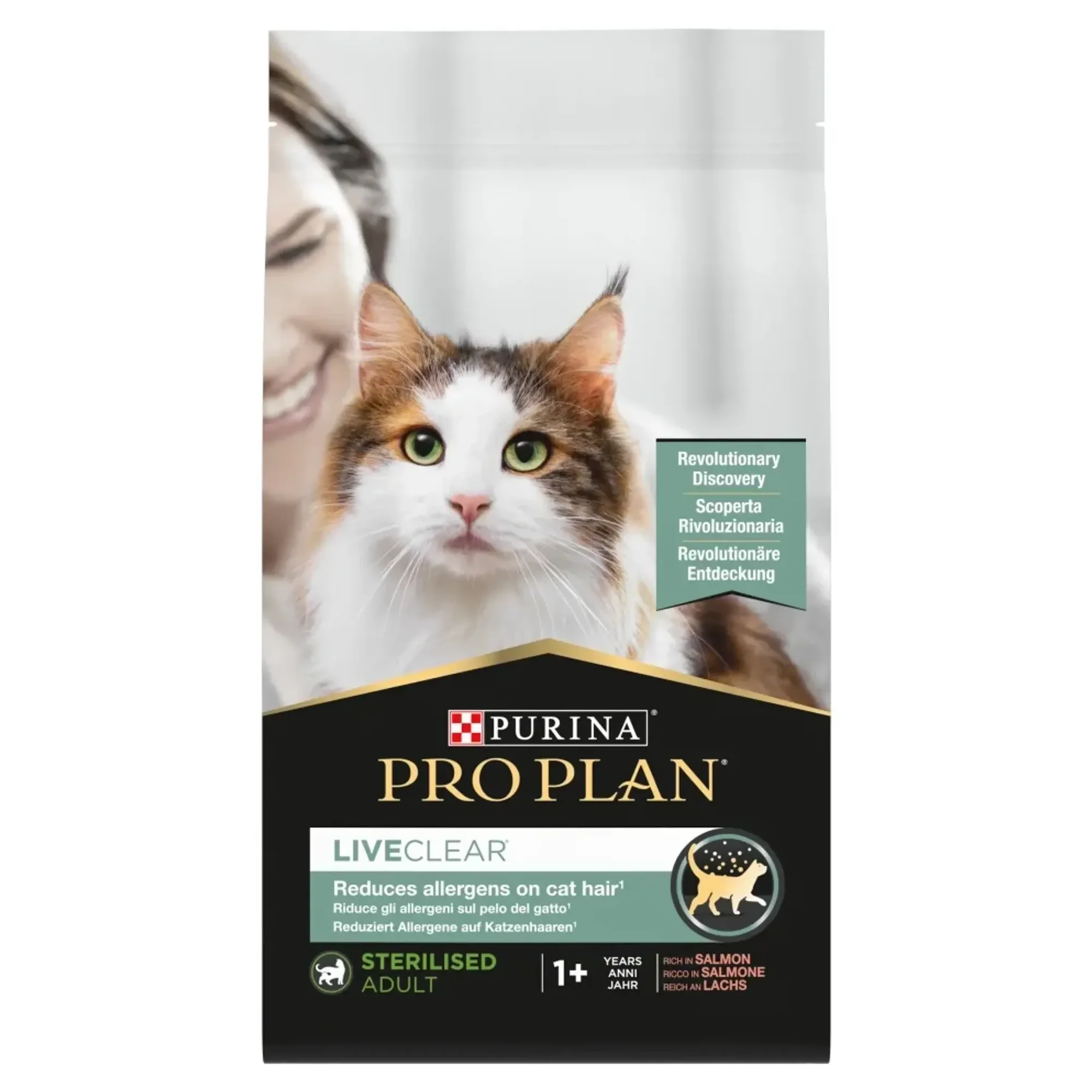Pro Plan Pro Plan LiveClear Sterilised Somonlu Kısırlaştırılmış Yetişkin Kedi Maması 1.4 KG — 1.6 kg — Görsel 2