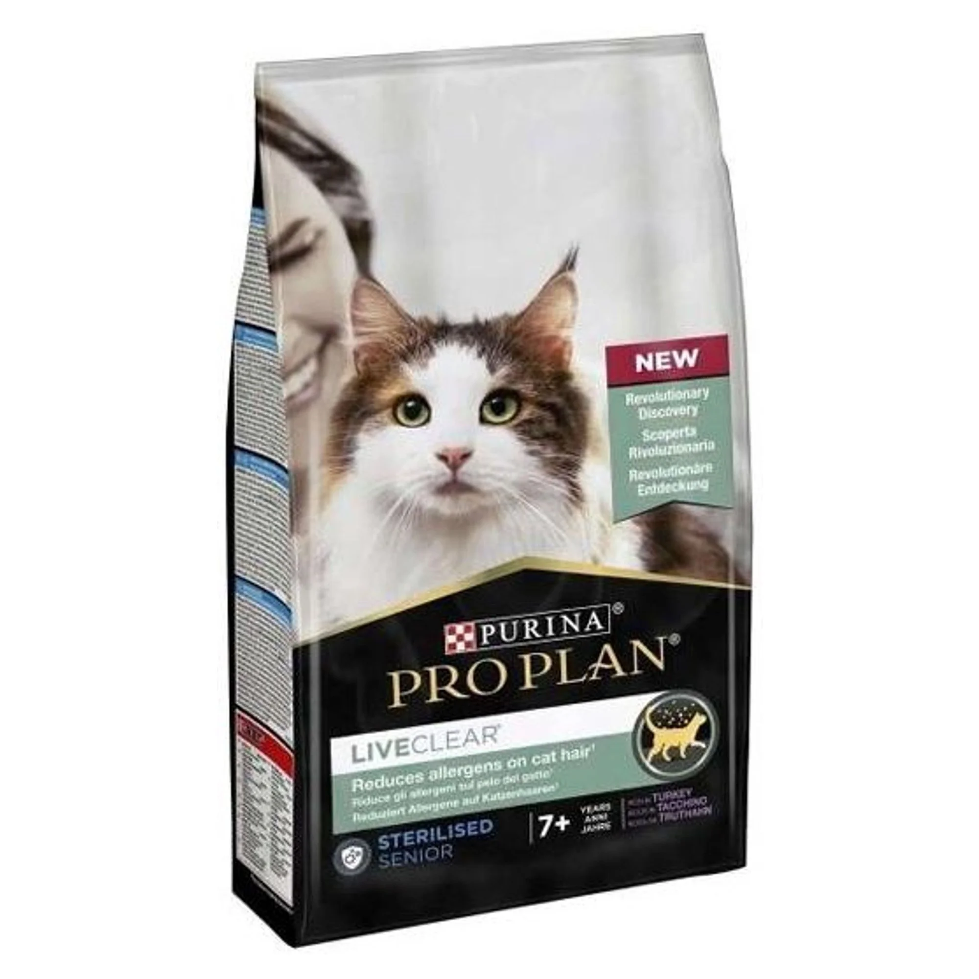 Pro Plan Pro Plan Liveclear Sterilised 7+ Turkey 1.4 Kg