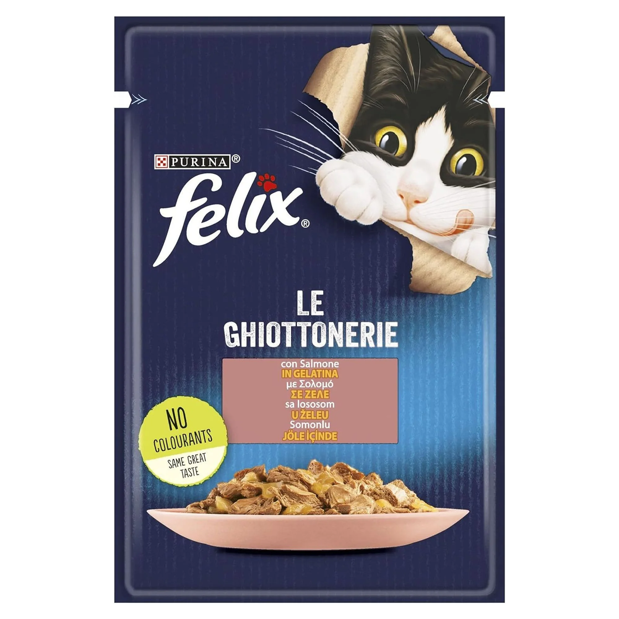 Felix Felix Somonlu Yaş Yetişkin Kedi Maması 85 G