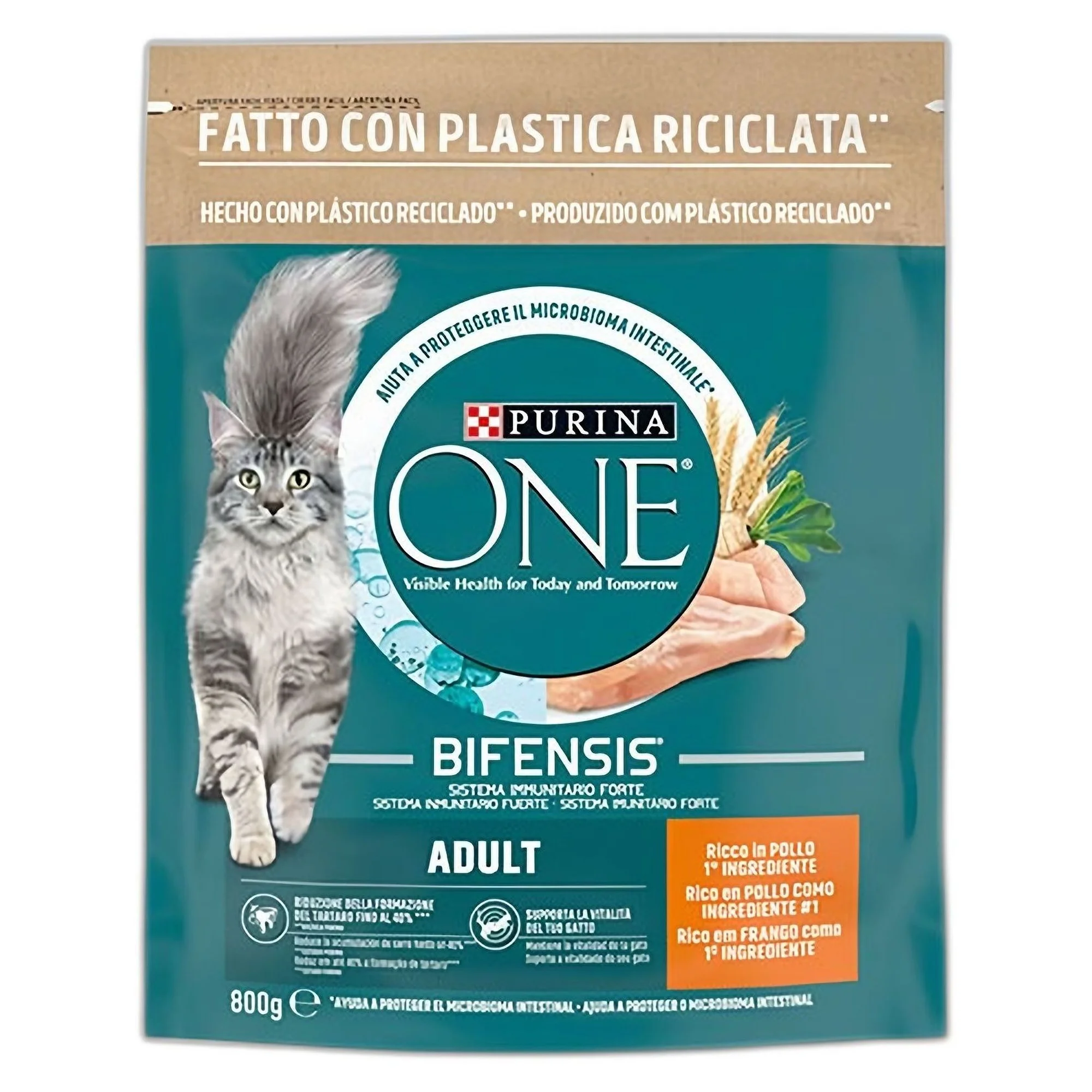 Purina Purina ONE Adult Tavuklu ve Tam Tahıllı Yetişkin Kedi Maması 800 G