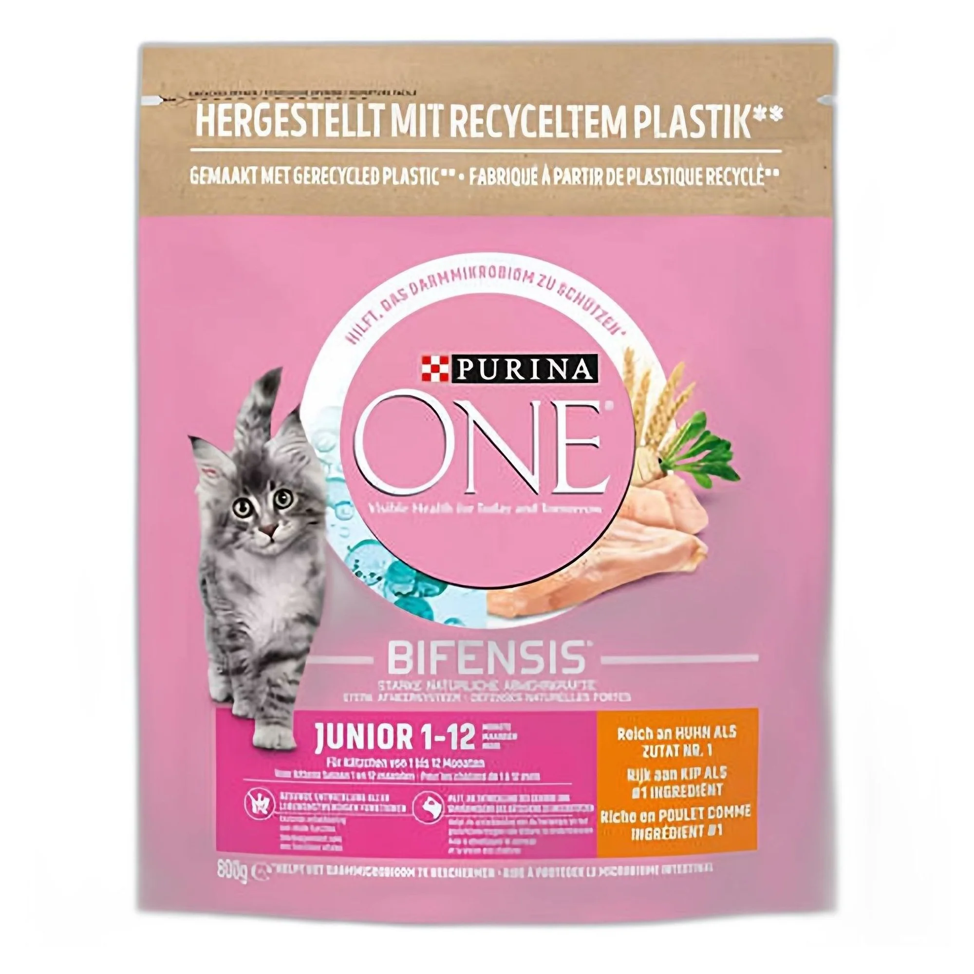 Purina Purina One Junior Tavuklu ve Tam Tahıllı Yavru Kedi Maması 800 G