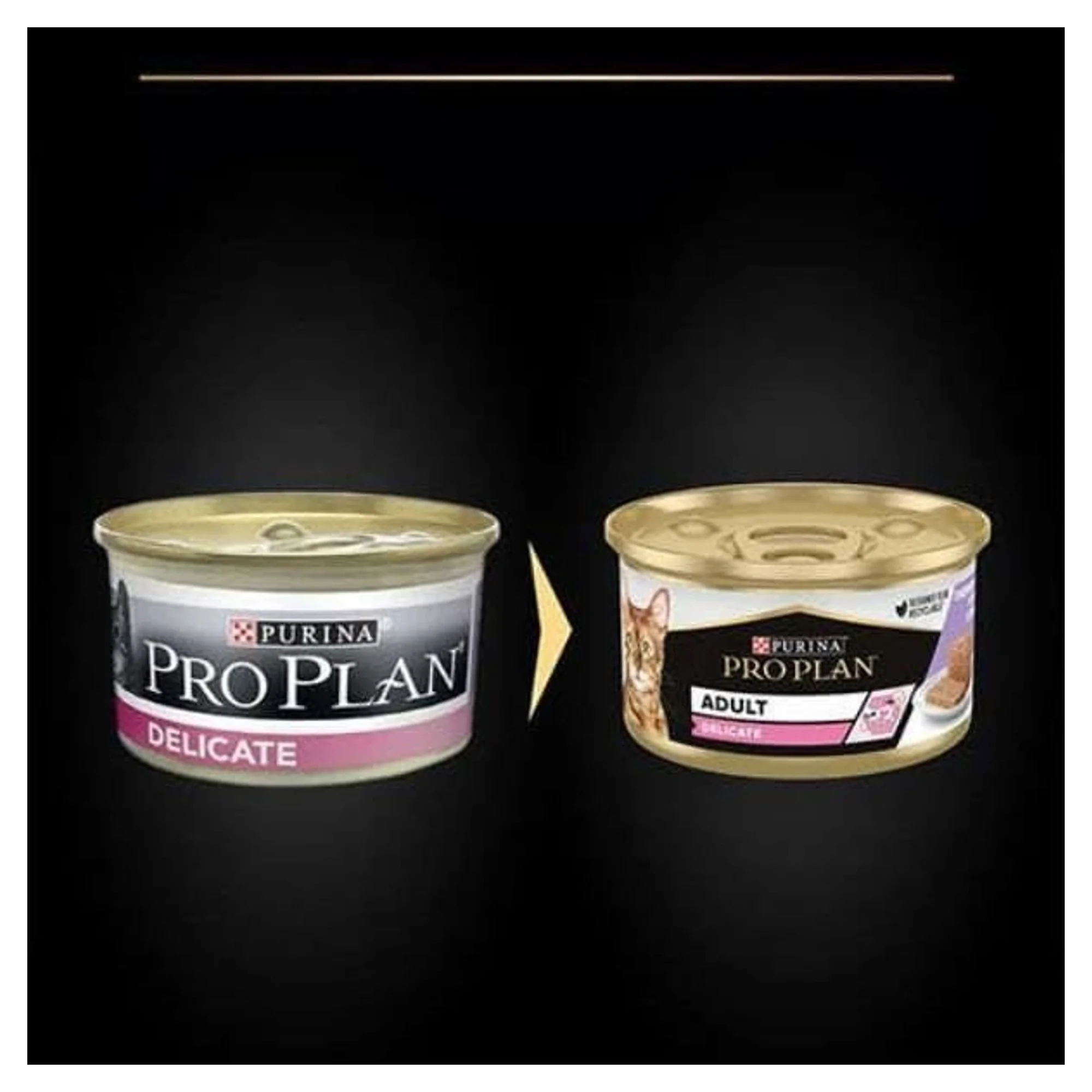 Pro Plan Delicate Hindili Yetişkin Kedi Yaş Maması 85 G — Normal — Görsel 2