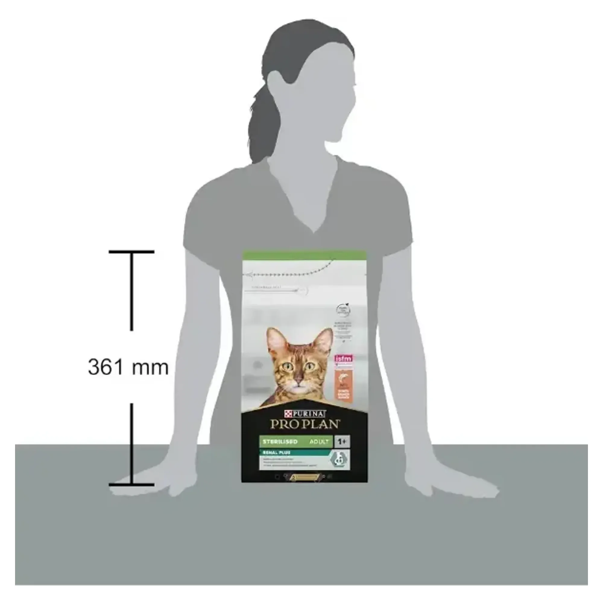 Pro Plan Pro Plan Sterilised Renal Somonlu Kısırlaştırılmış Yetişkin Kedi Maması 10 KG — 10.3 kg — Görsel 5