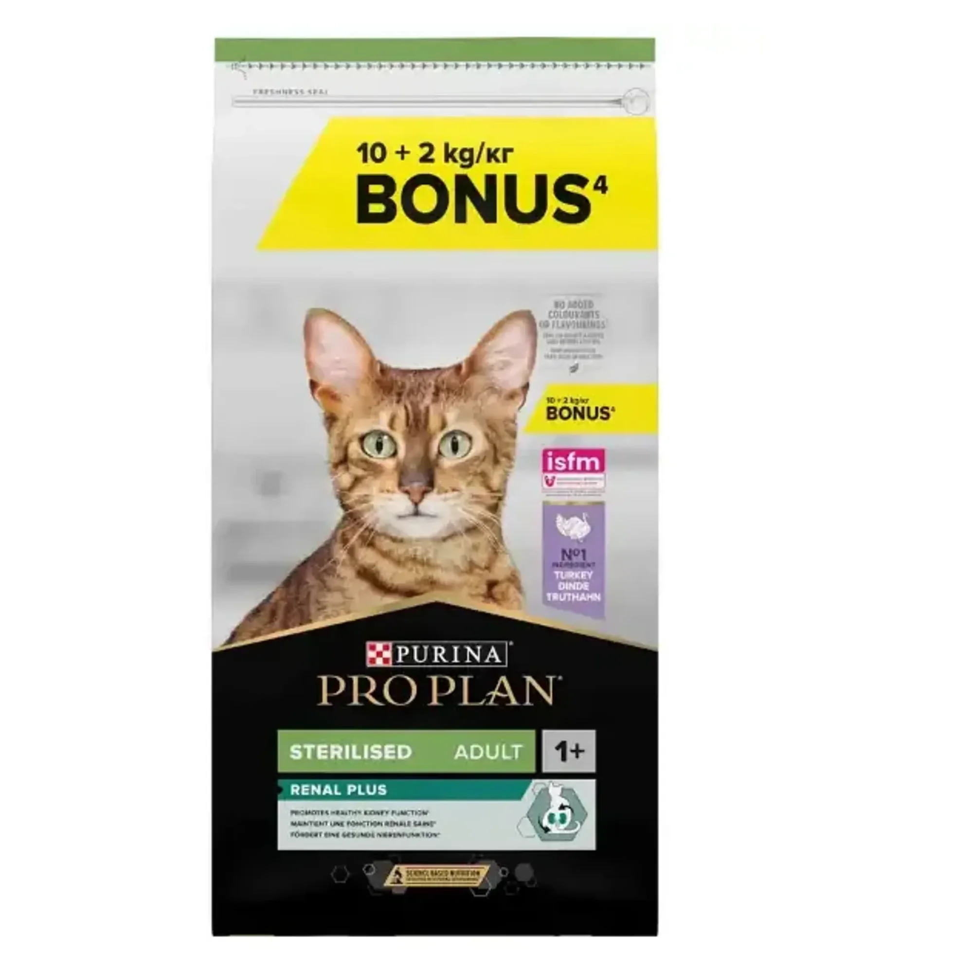 Pro Plan Pro Plan Sterilised Renal Hindili Kısırlaştırılmış Yetişkin Kedi Maması 10+2 KG — Görsel 2