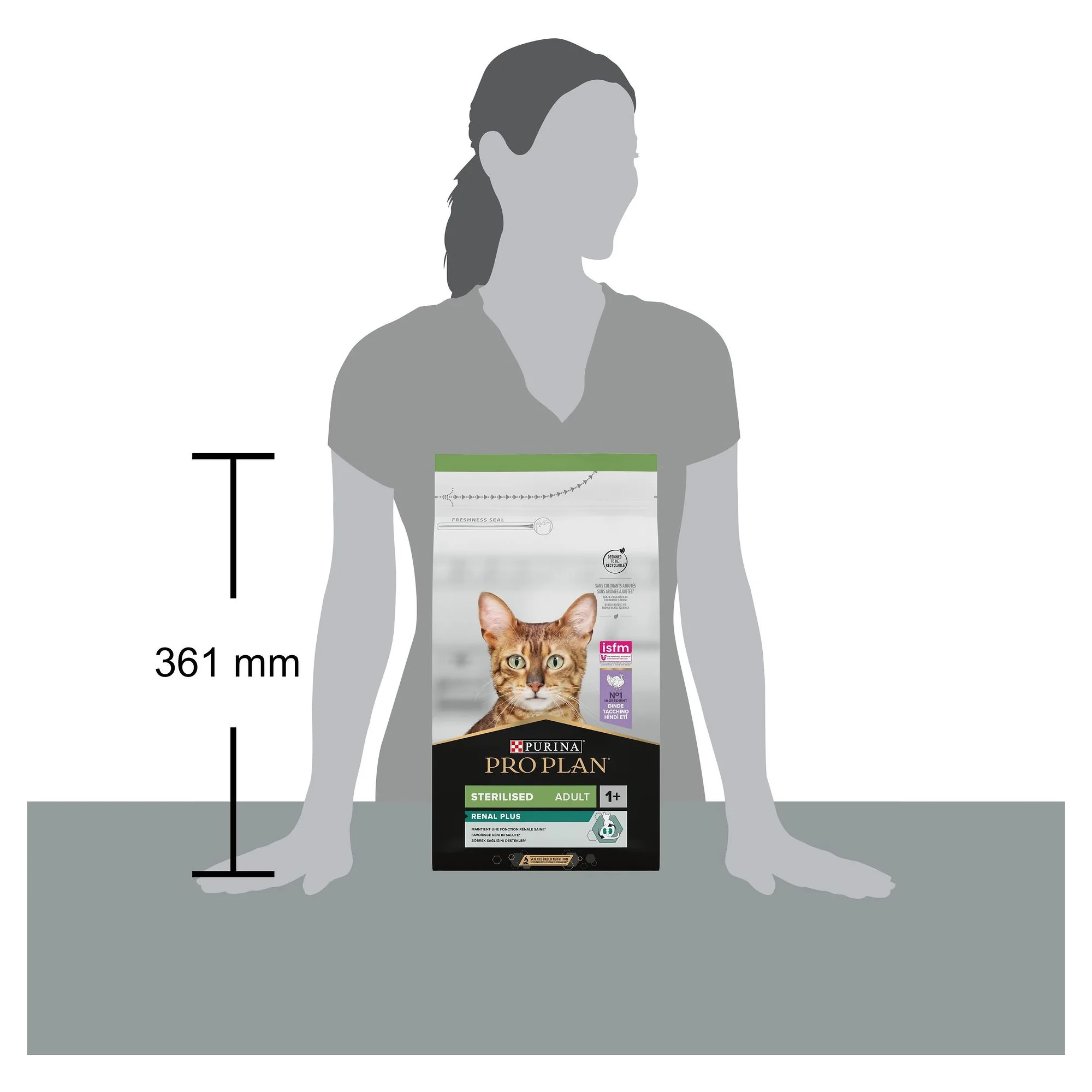 Pro Plan Sterilised Renal Hindili Kısırlaştırılmış Yetişkin Kedi Maması 1.5 KG — 1.5 kg — Görsel 5