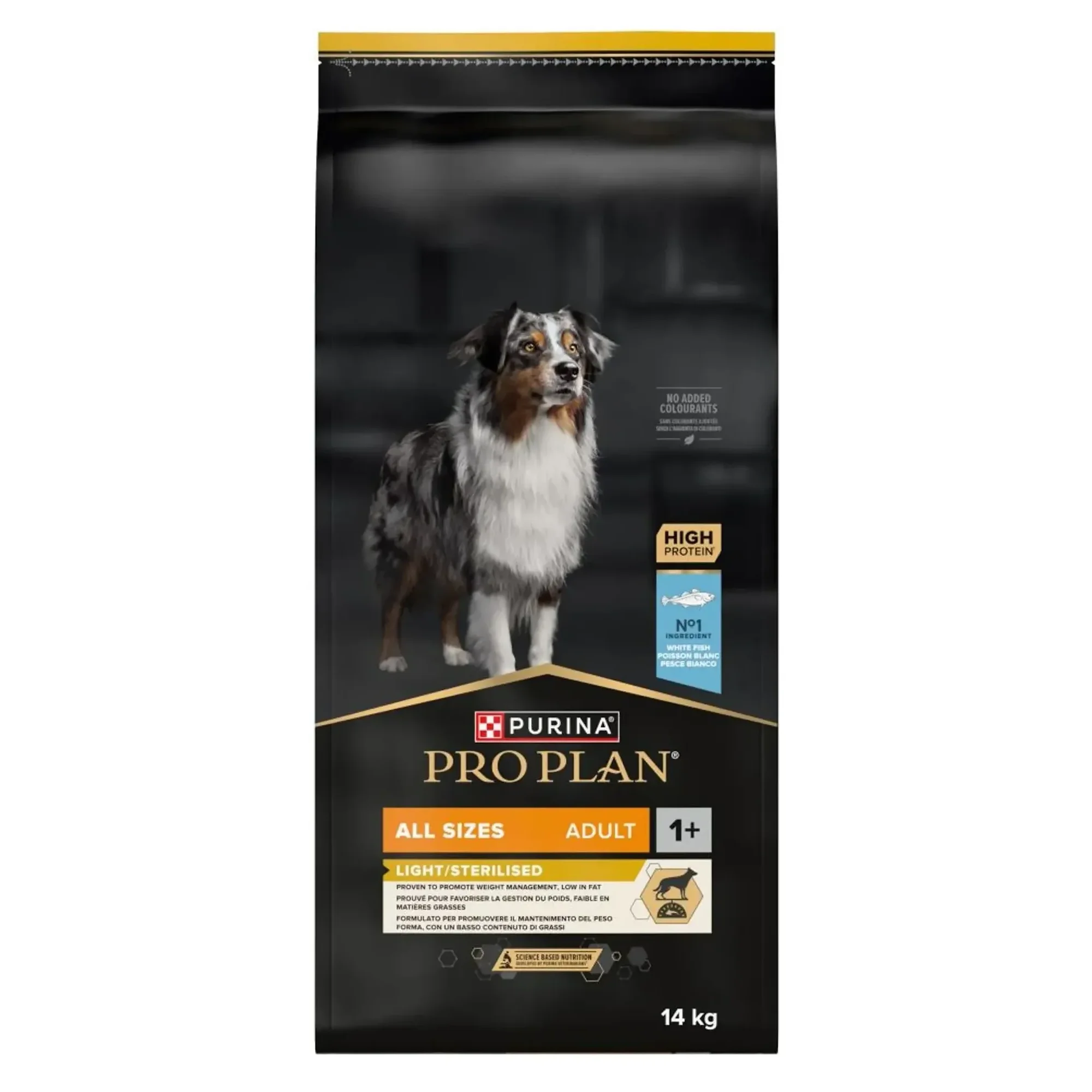 Pro Plan Pro Plan Light Sterilised Beyaz Balıklı Kısırlaştırılmış Yetişkin Köpek Maması 14 KG