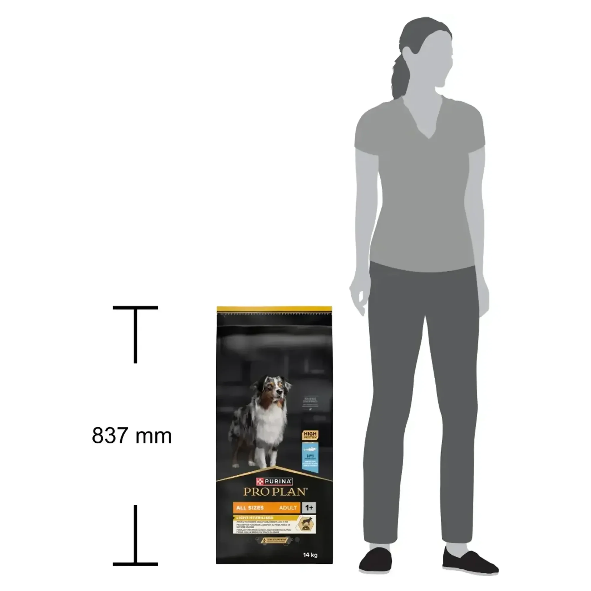 Pro Plan Pro Plan Light Sterilised Beyaz Balıklı Kısırlaştırılmış Yetişkin Köpek Maması 14 KG — 14.2 kg — Görsel 2