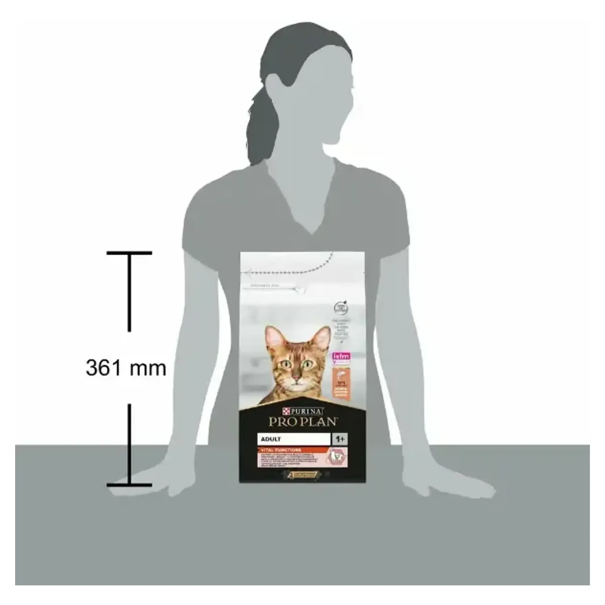 Pro Plan Pro Plan Vital Function Somonlu Yetişkin Kedi Maması 1.5 KG — Normal, 1.6 kg — Görsel 5
