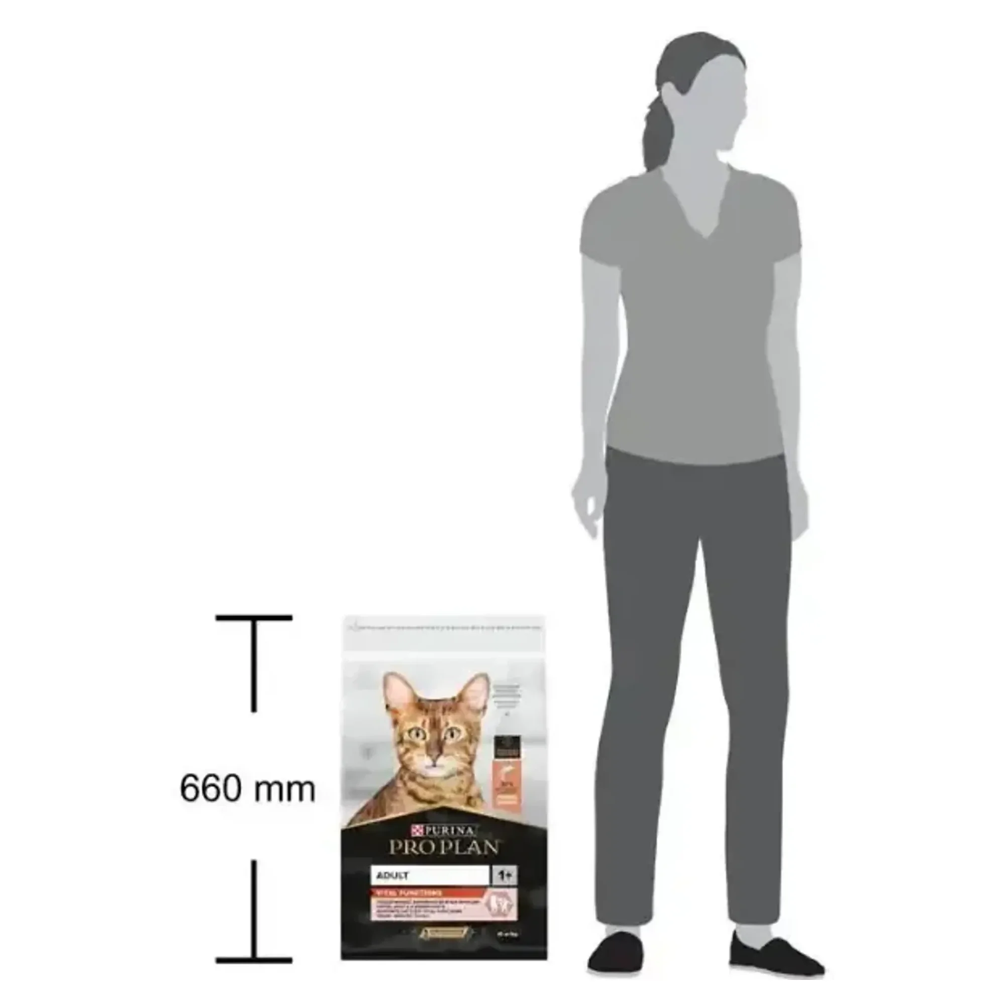 Pro Plan Pro Plan Vital Function Somon Yetişkin Kedi Maması 10 KG — Normal, 10.3 kg — Görsel 4
