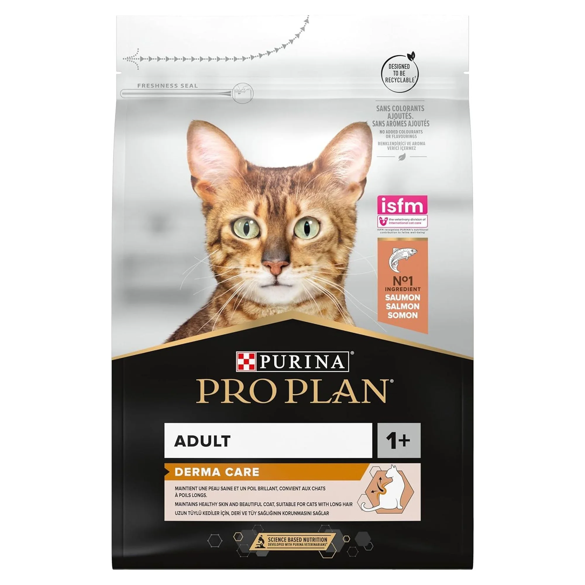 Pro Plan Derma Care Somonlu Yetişkin Kedi Maması 3 KG — Normal, 3.1 kg — Görsel 2
