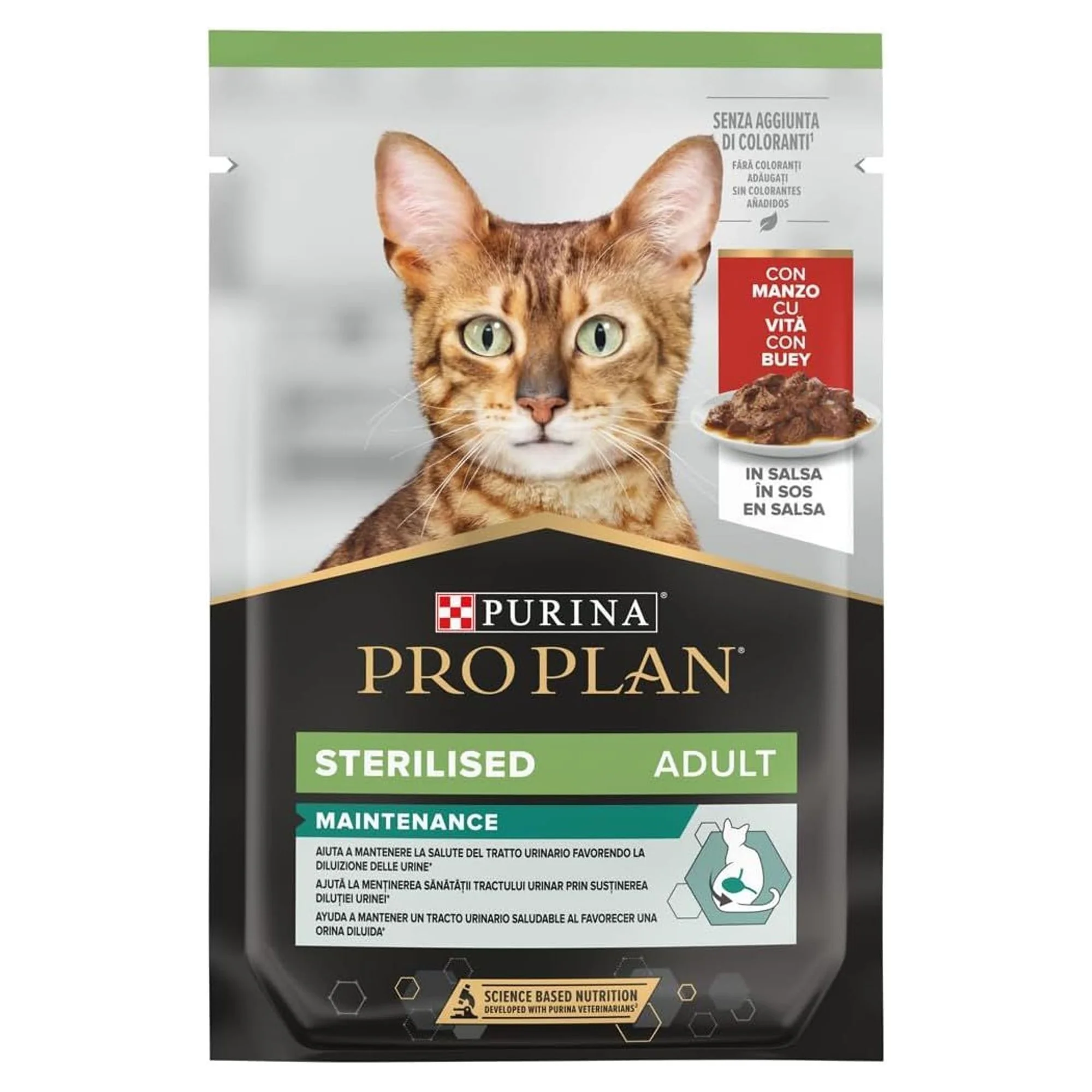 Pro Plan Pro Plan Sterilised Sığırlı Kısırlaştırılmış Yetişkin Kedi Yaş Mama 85 G
