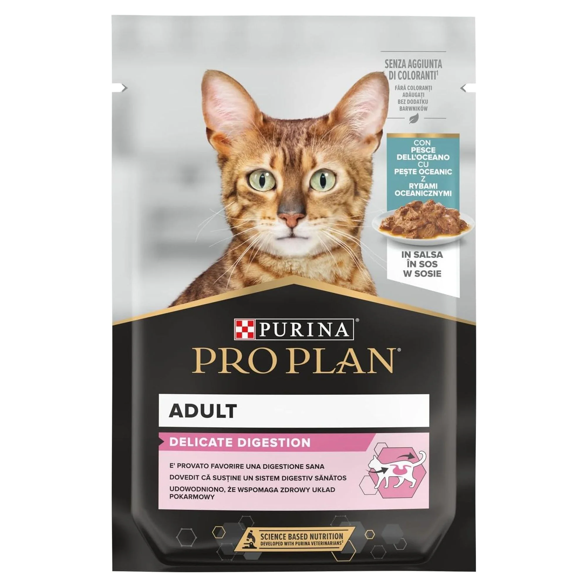 Pro Plan Pro Plan Delicate Balıklı Yetişkin Kedi Yaş Maması 85 G