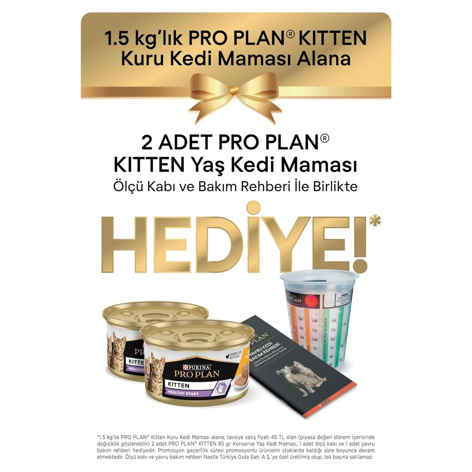Pro Plan Pro Plan Yavru Kedi Başlangıç Seti (mama, Konserve, Bakım Rehberi) — Kedi Ürünleri, 1.7 kg — Görsel 5