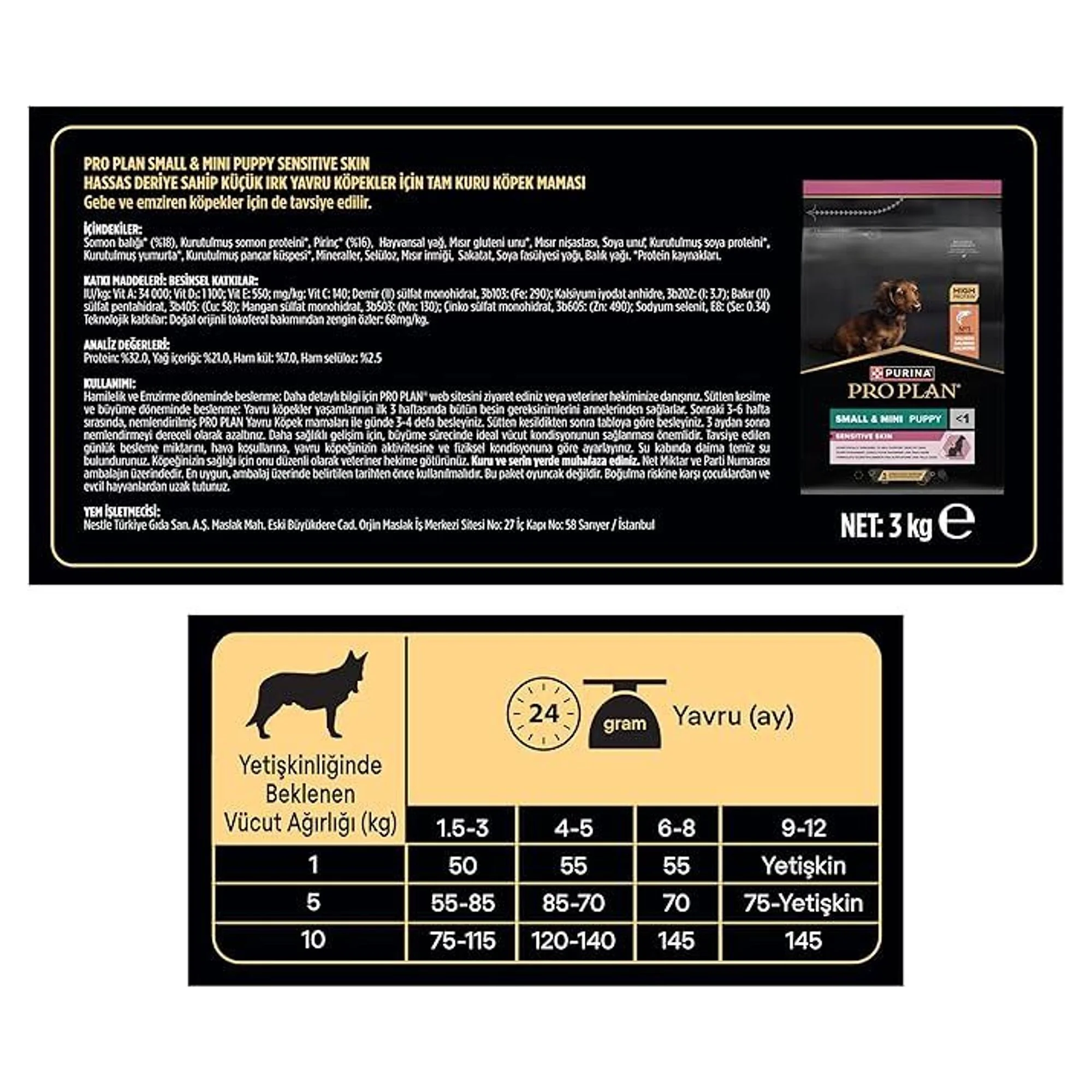 Pro Plan Pro Plan Puppy Somonlu Yavru Köpek Maması (+Eğitim Pedi, Bakım Rehberi) 3 KG — Normal, 3.2 kg — Görsel 2