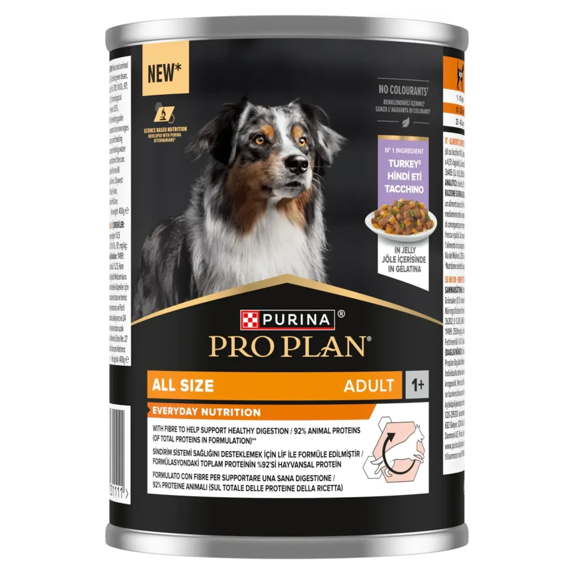 Pro Plan Pro Plan Jöle İçinde Hindili Yetişkin Köpek Konserve Maması 400 G — Normal — Görsel 2