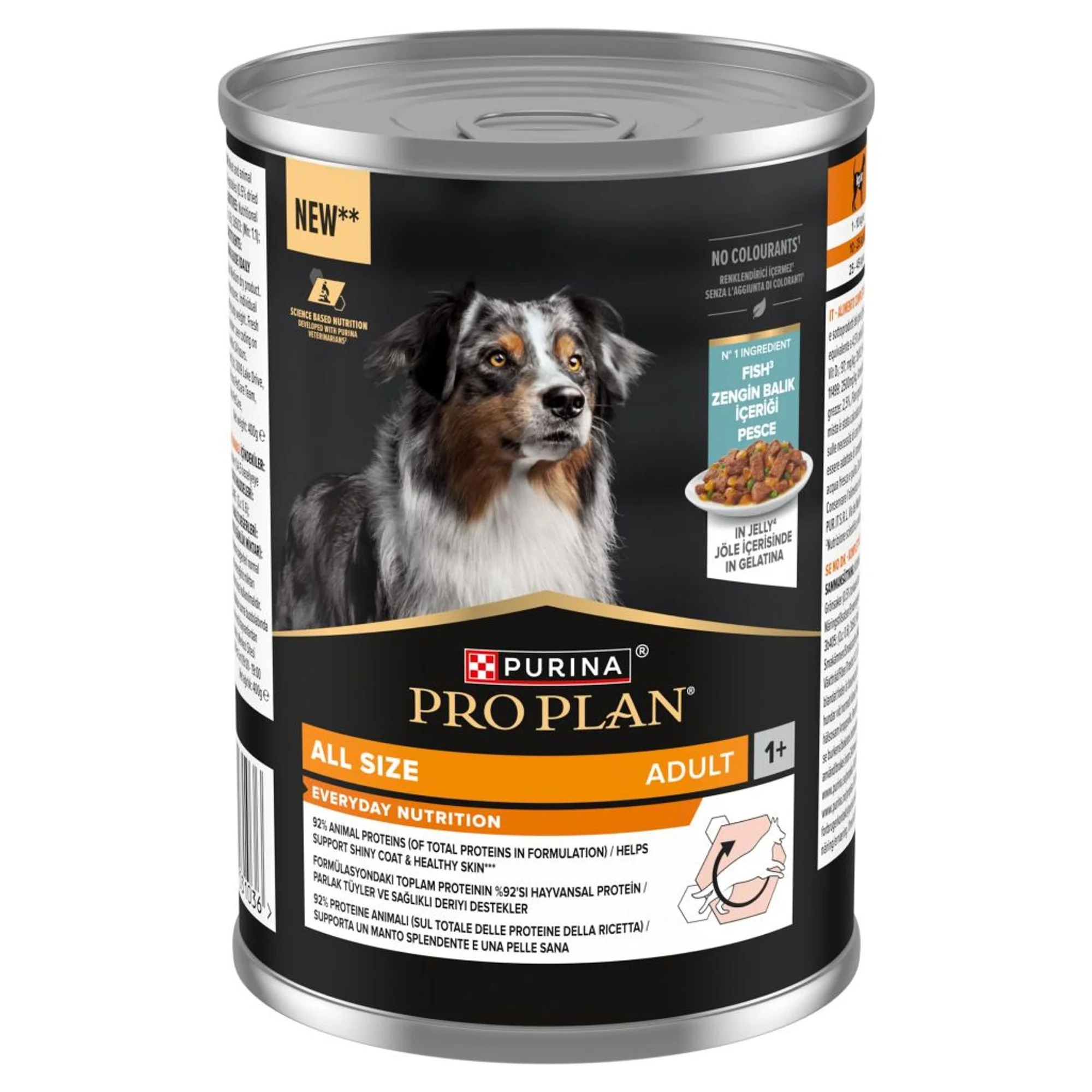 Pro Plan Pro Plan Jöle İçinde Balıklı Konserve Yetişkin Köpek Maması 400 gr
