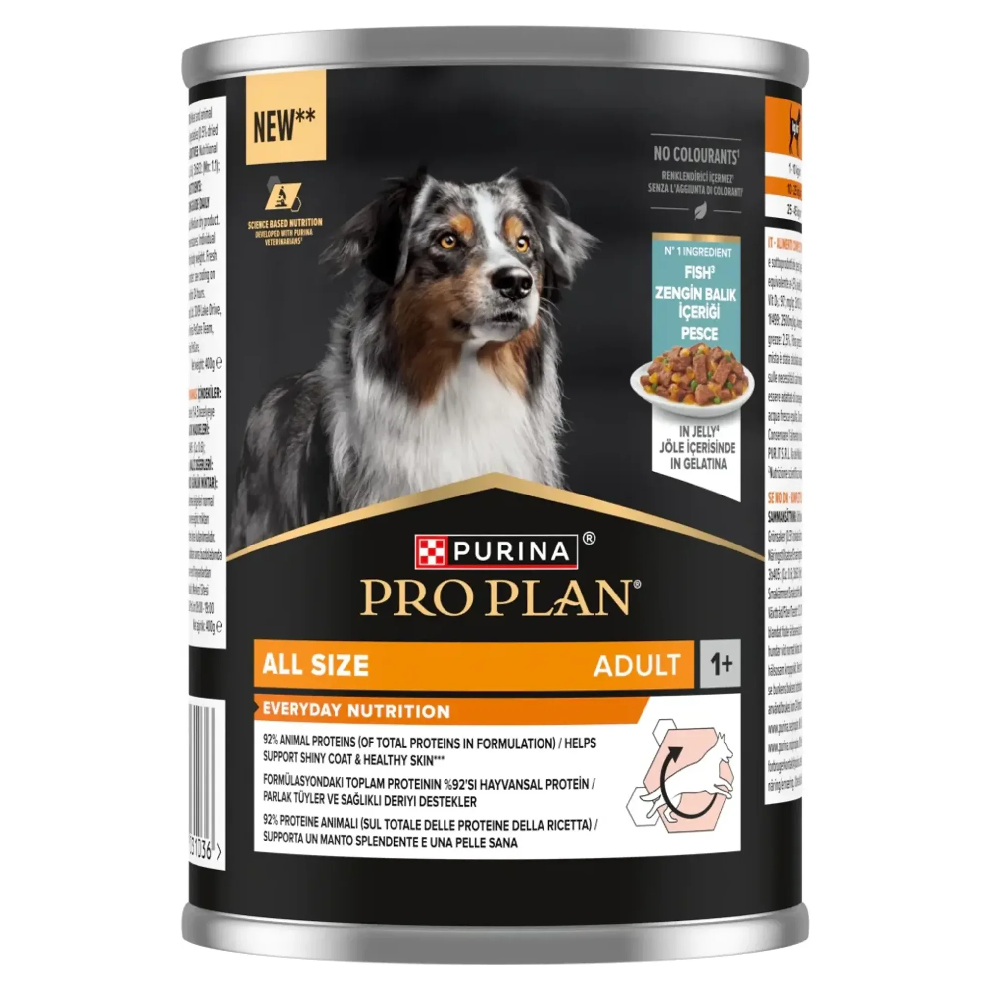 Pro Plan Pro Plan Jöle İçinde Balıklı Konserve Yetişkin Köpek Maması 400 gr — Normal — Görsel 2