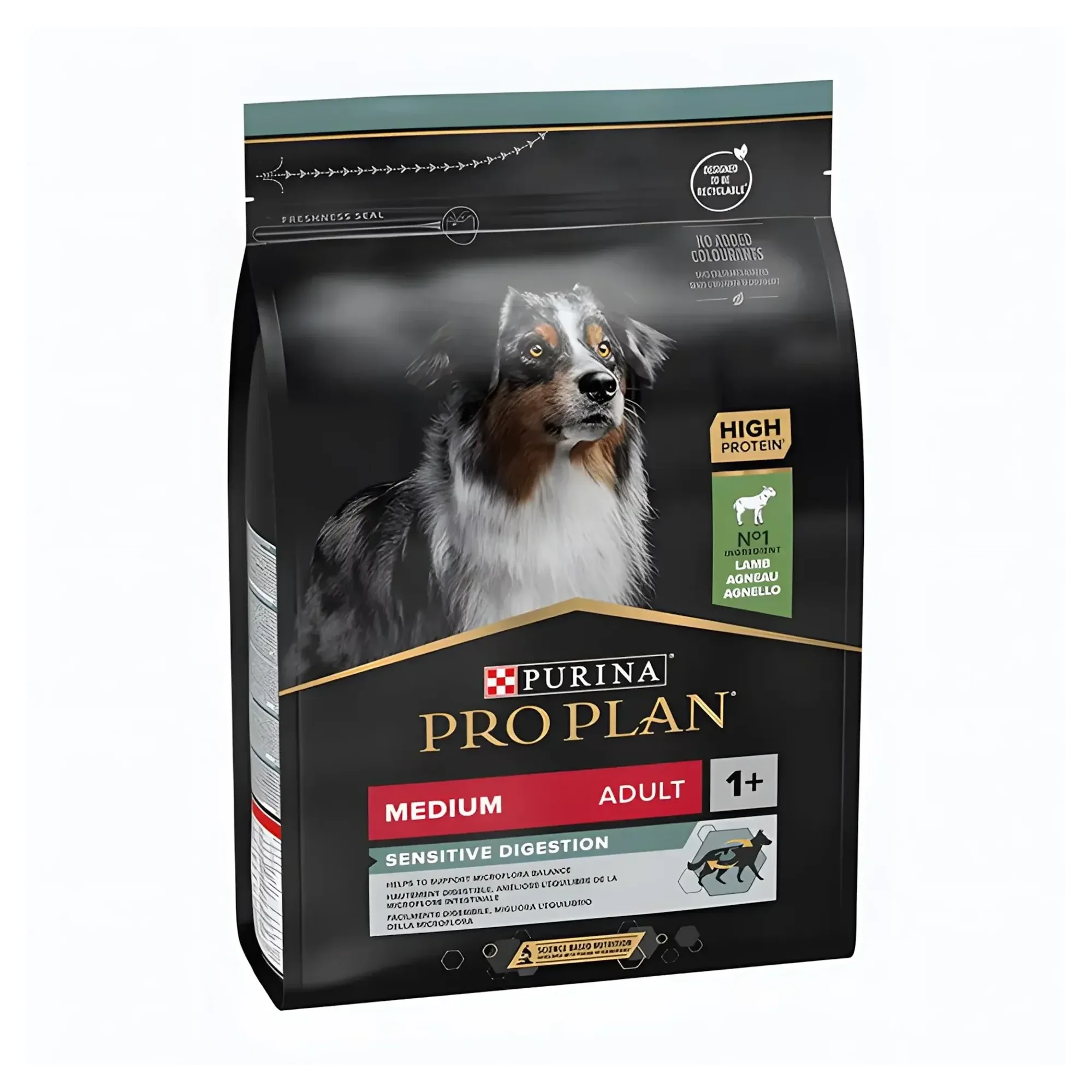 Pro Plan Pro Plan Sensitive Digestion Hassas Sindirim için Kuzulu Orta Irk Yetişkin Köpek Maması 10 KG