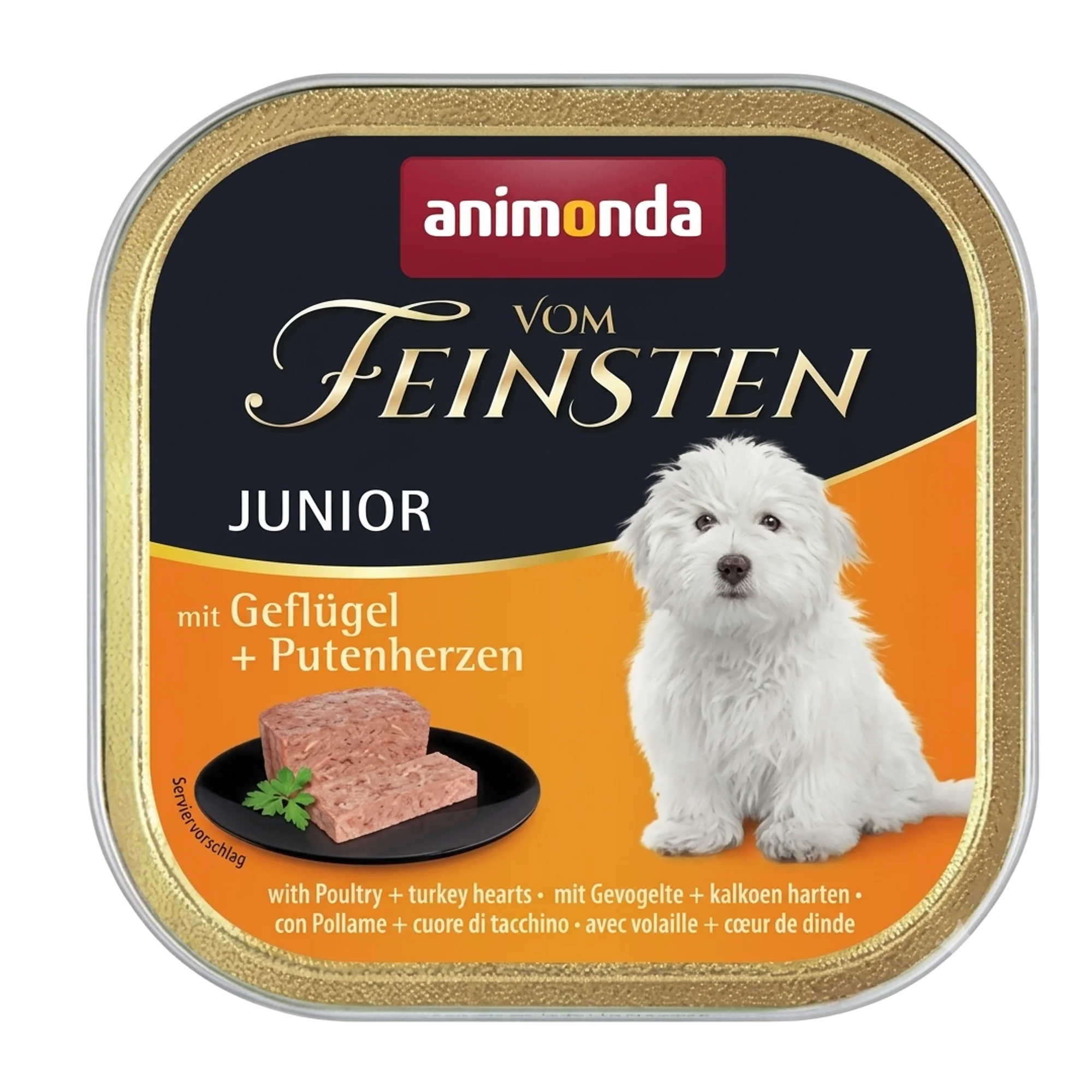 Animonda Vom Feinsten Kümes Hayvanlı ve Hindili Yavru Köpek Konservesi 150 G