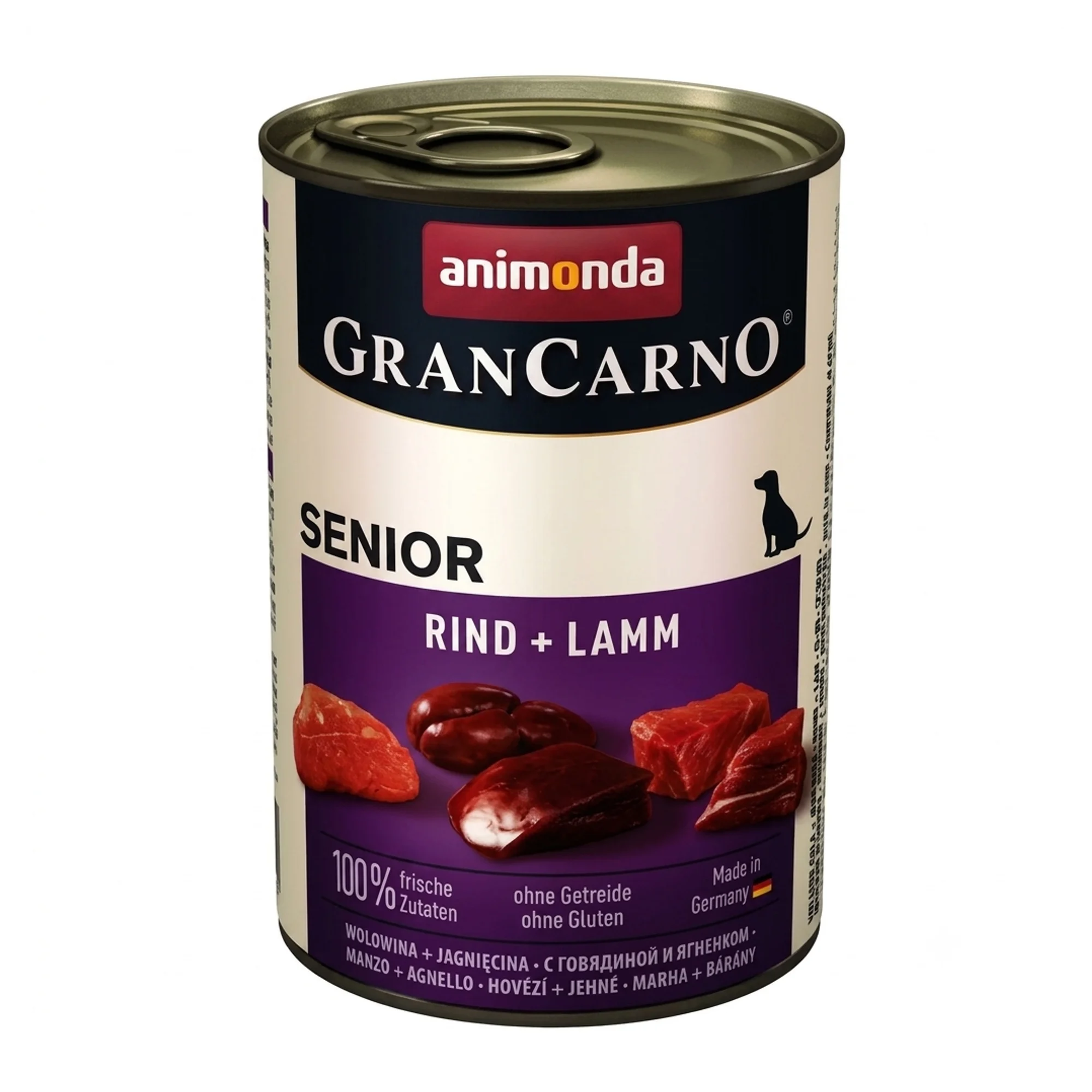 Animonda GranCarno Sığırlı ve Kuzulu Yaşlı Köpek Konservesi 400 G