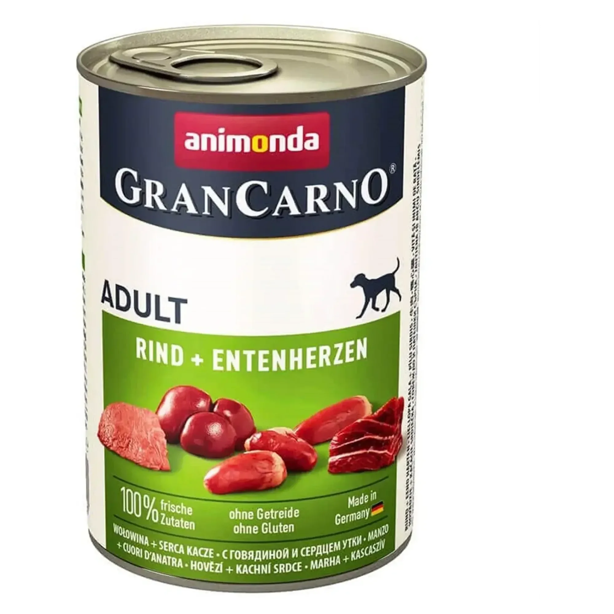 Animonda GranCarno Sığırlı ve Ördekli Yetişkin Köpek Konservesi 400 G