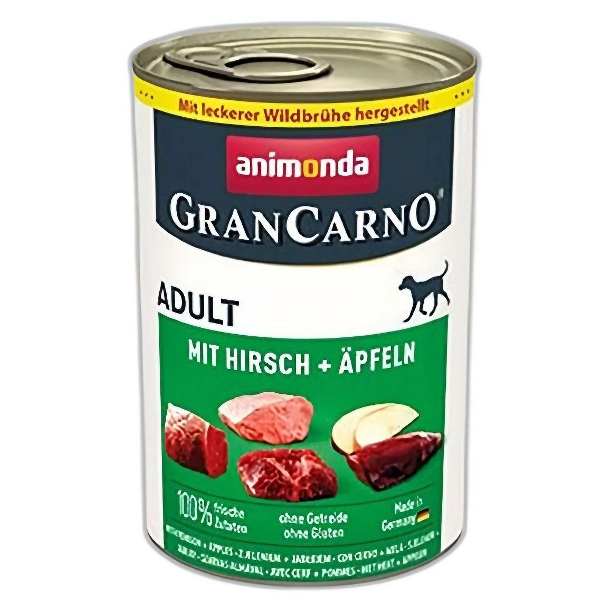 Animonda GranCarno Elmalı Geyikli Yetişkin Köpek Konservesi 400 G