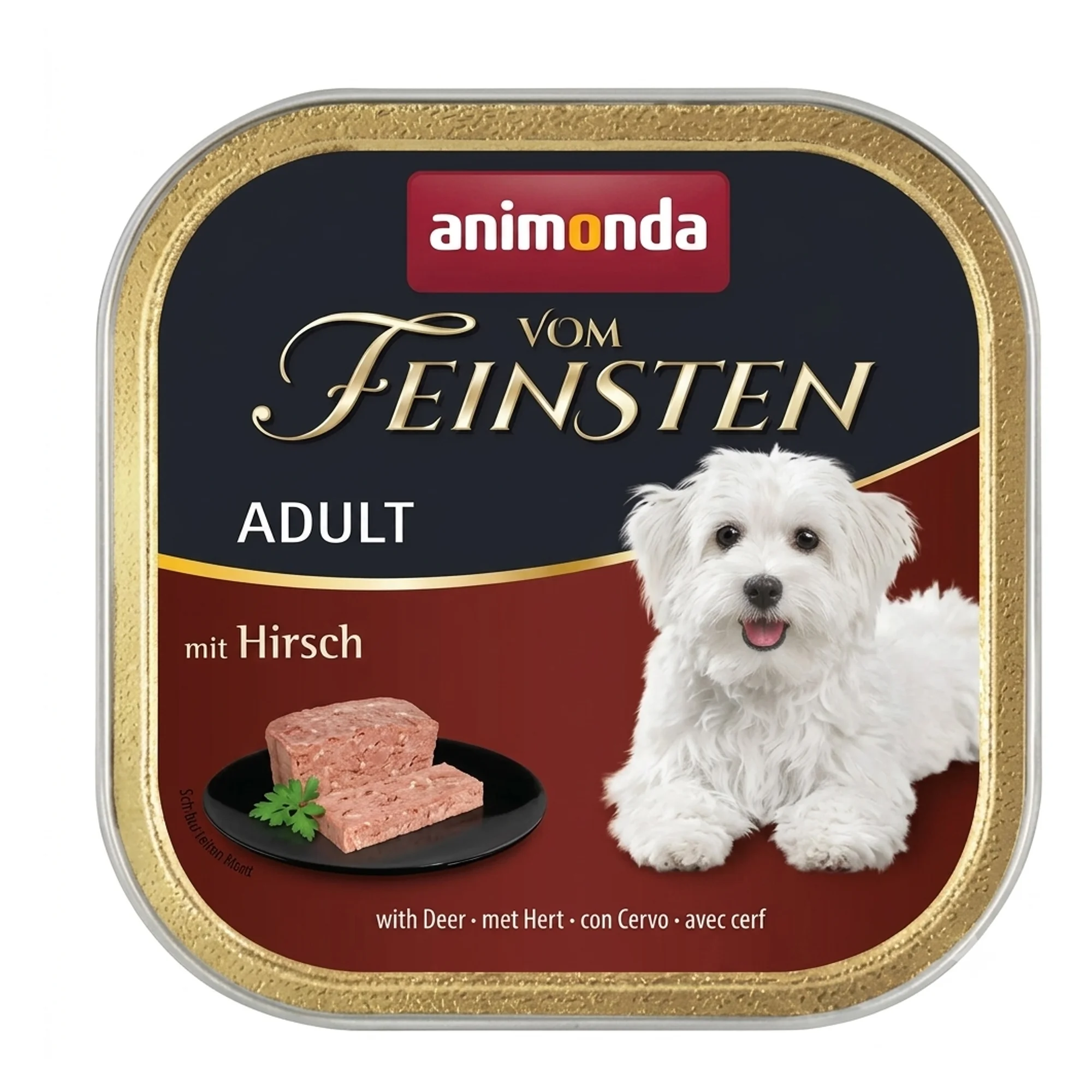 Animonda Vom Feinsten Geyikli Yetişkin Köpek Konservesi 150 G
