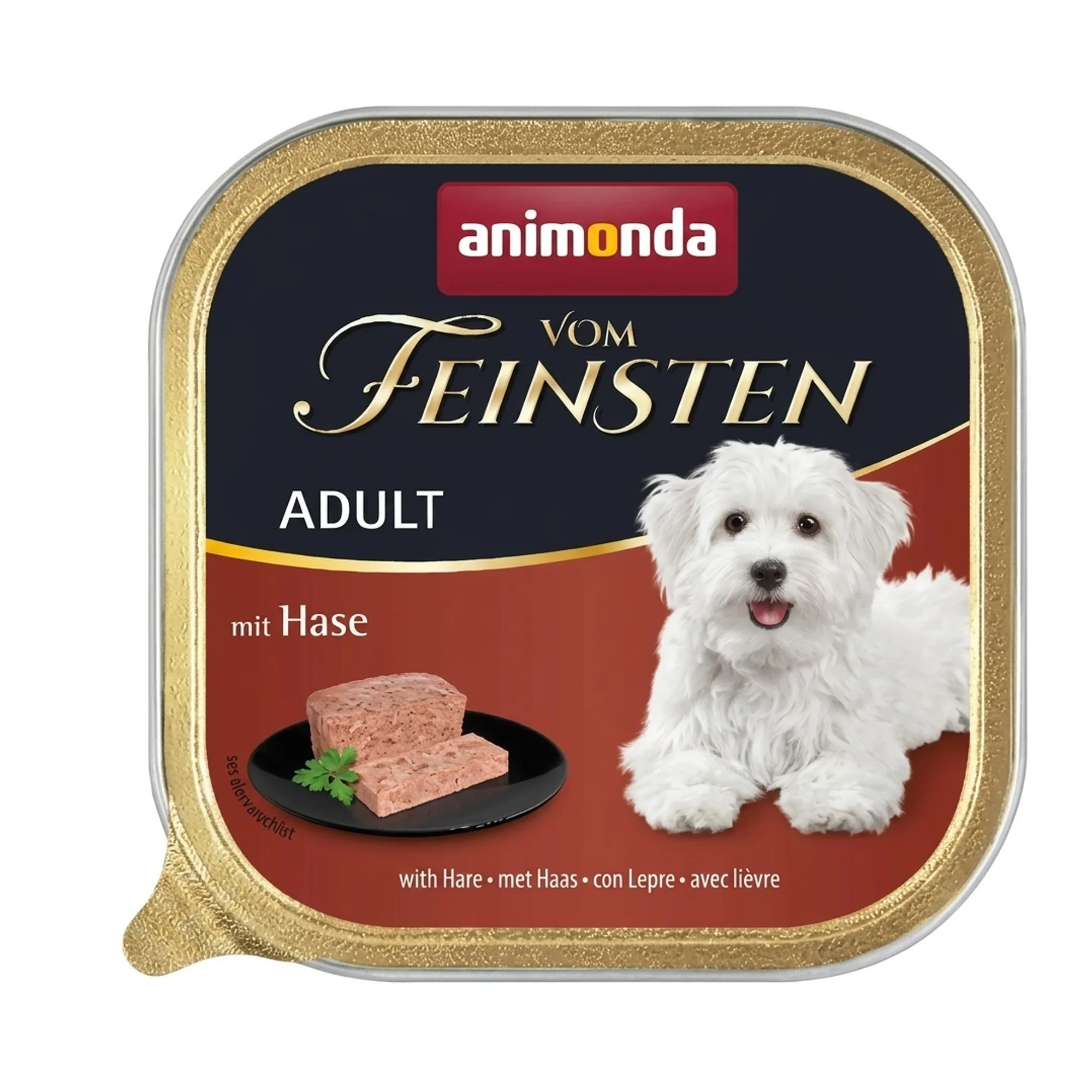 Animonda Vom Feinsten Tavşanlı Yetişkin Köpek Konservesi 150G