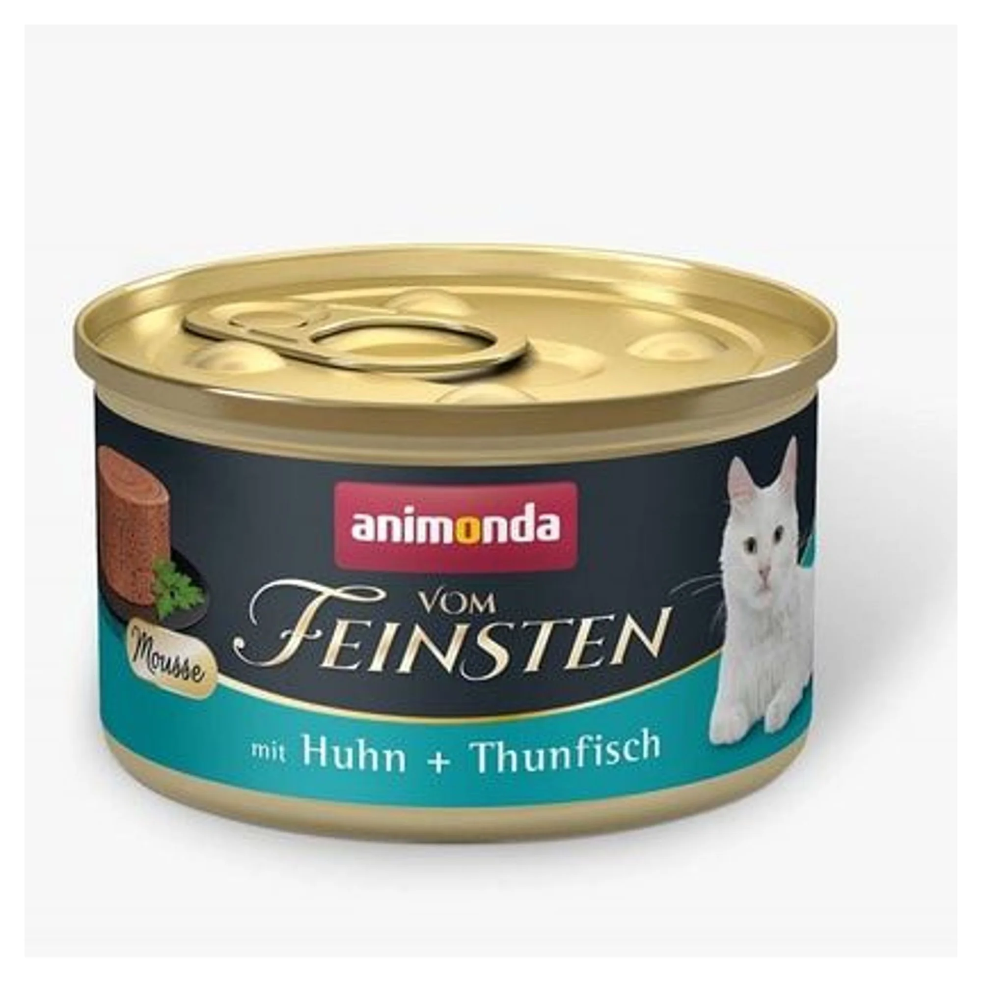 Animonda Vom Feinsten Tavuklu ve Ton Balıklı Yetişkin Kedi Konservesi 85 G