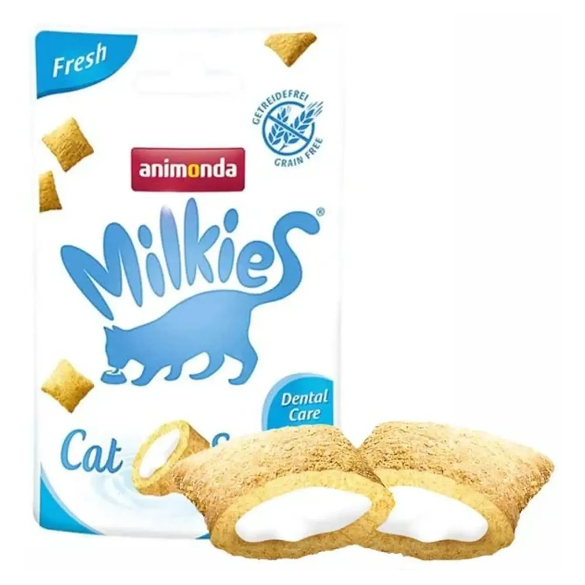 Animonda Milkies Dental Care Diş Bakımı için Kedi Ödül Maması 30G