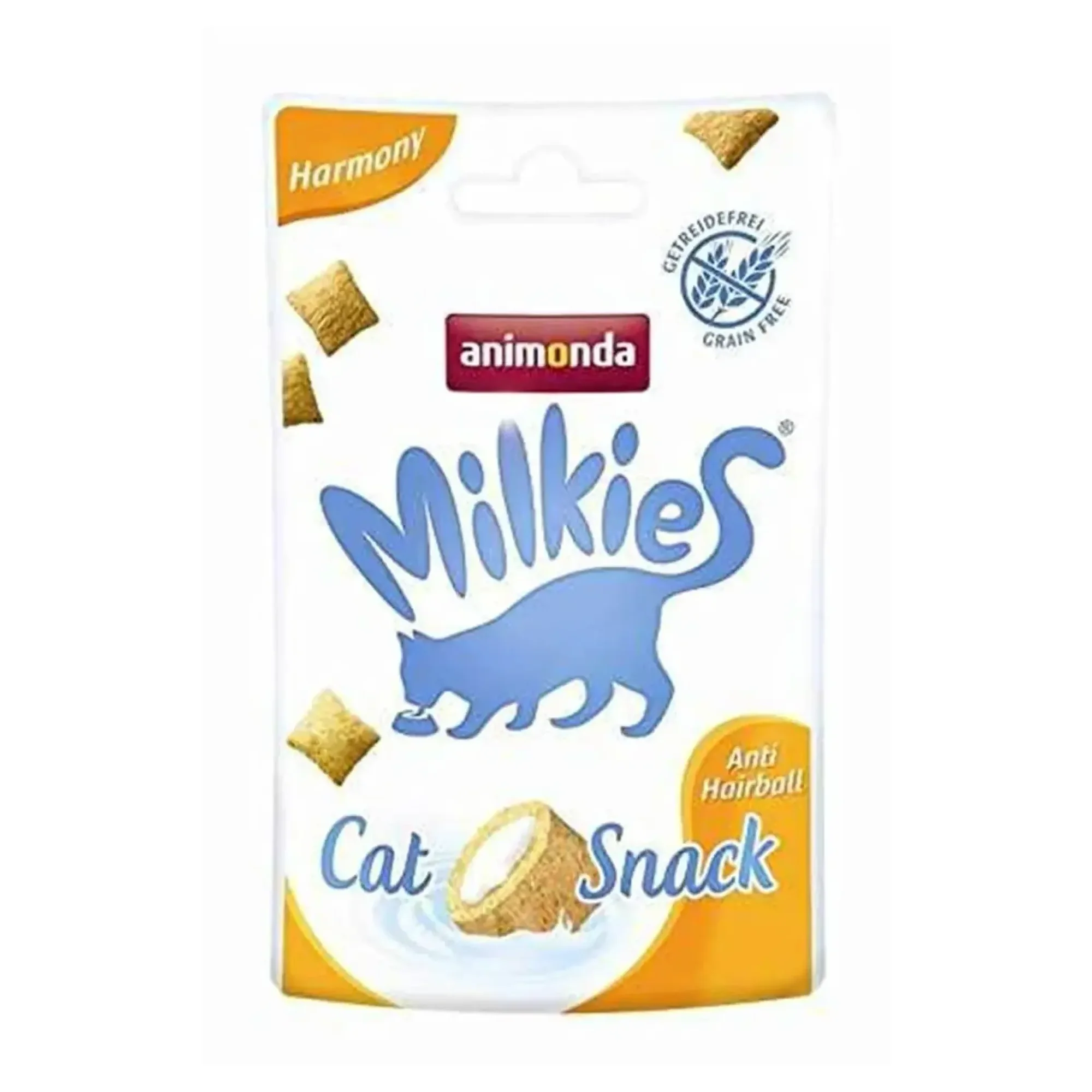 Animonda Milkies Harmony Tüy Yumaklarını Önleyen Kedi Ödül Maması 30G