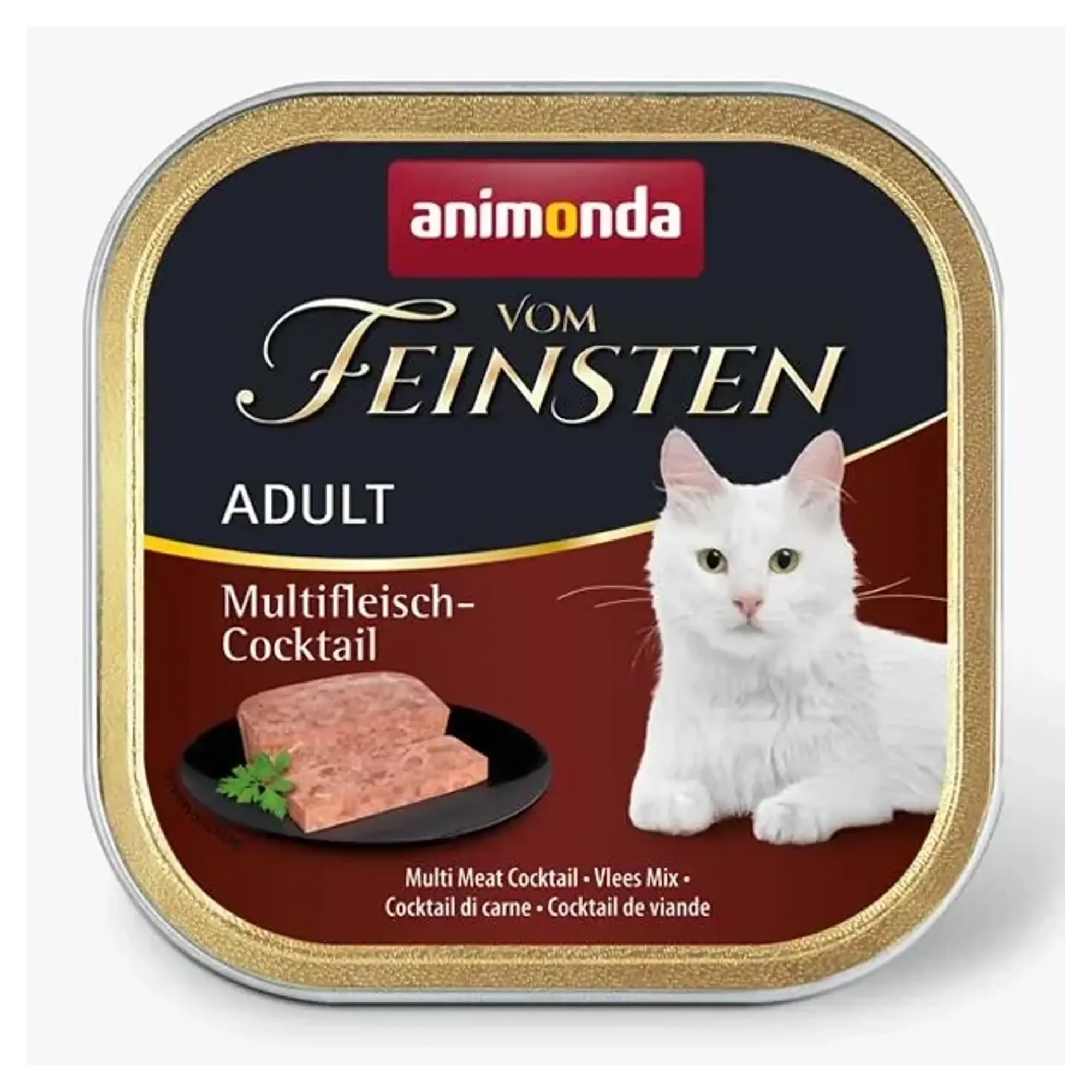 Animonda Animonda Vom Feinsten Karışık Etli Yetişkin Kedi KonservesiG100g