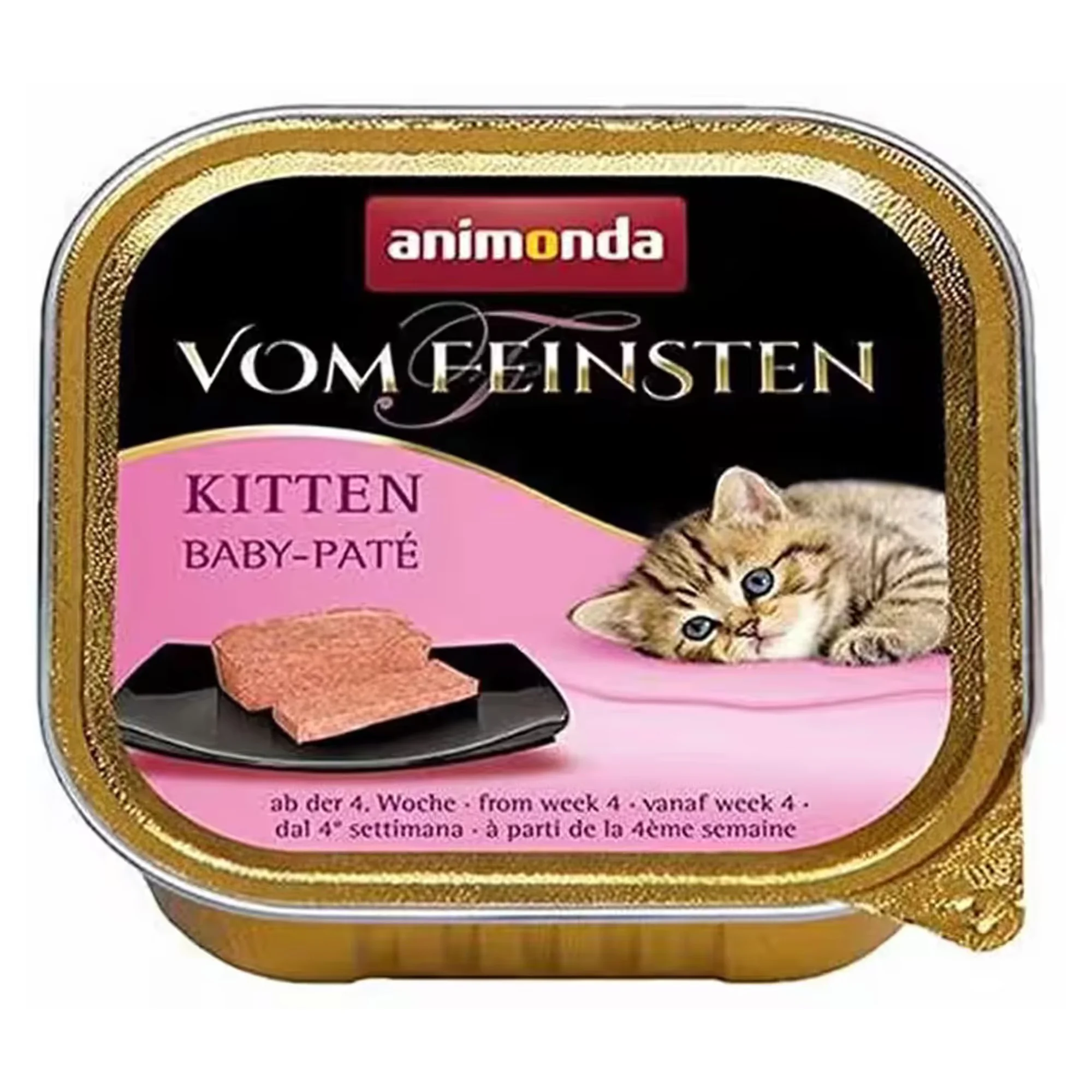 Animonda Animonda Vom Feinsten Karışık Etli Pate Yavru Kedi Konservesi 100G