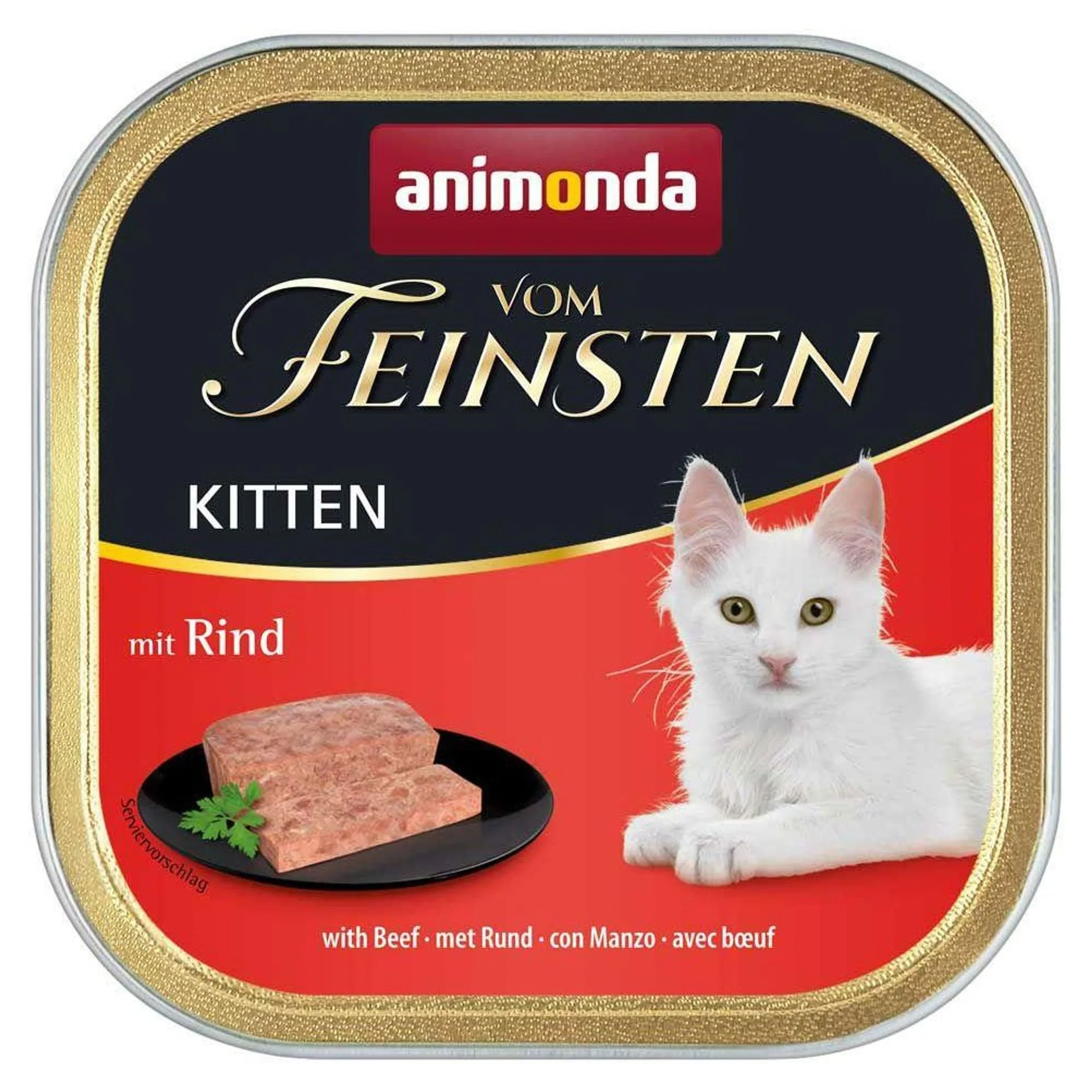 Animonda Vom Feinsten Biftekli Yavru Kedi Konservesi 100G