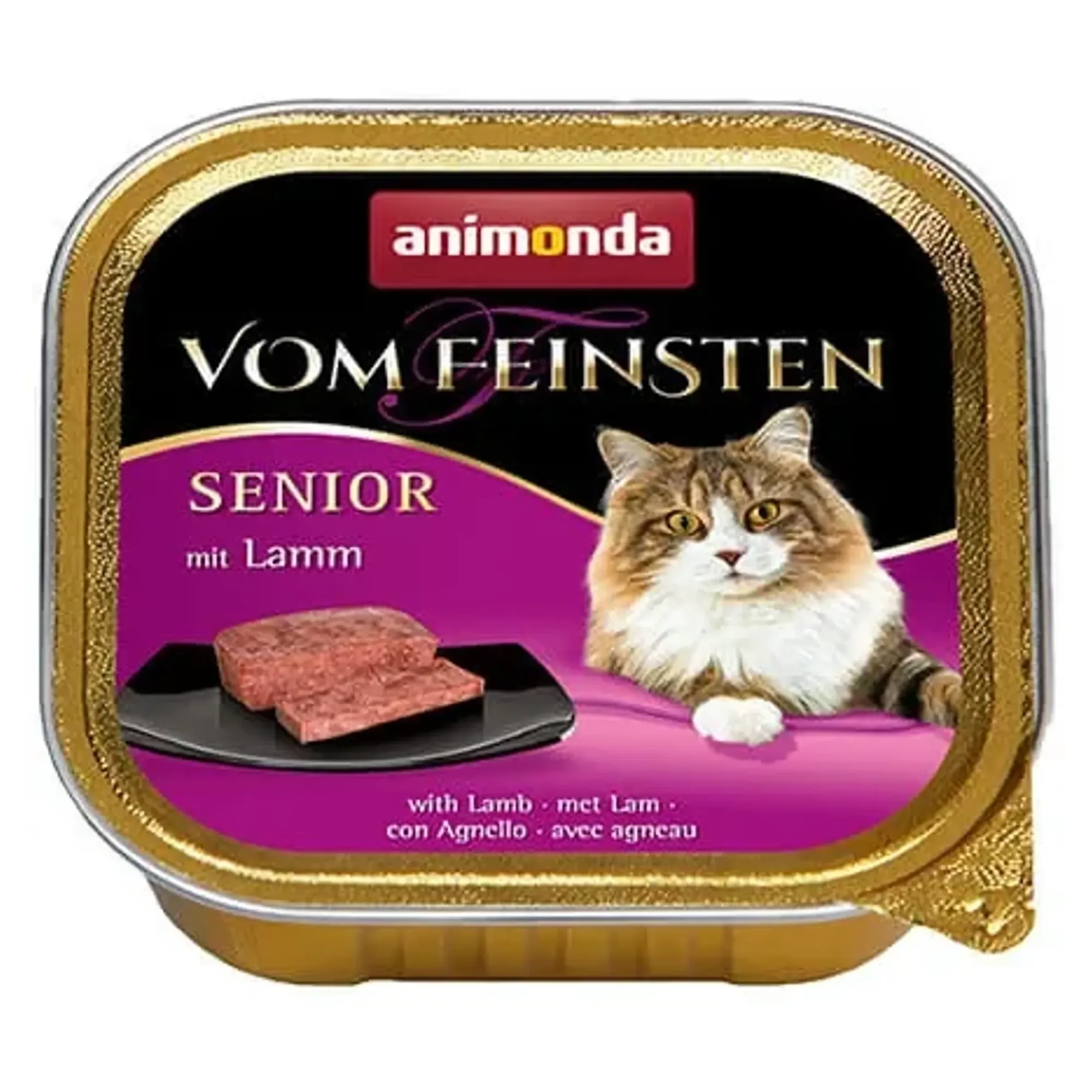 Animonda Animonda Vom Feinsten Kuzulu Yaşlı Kedi Konservesi 100G