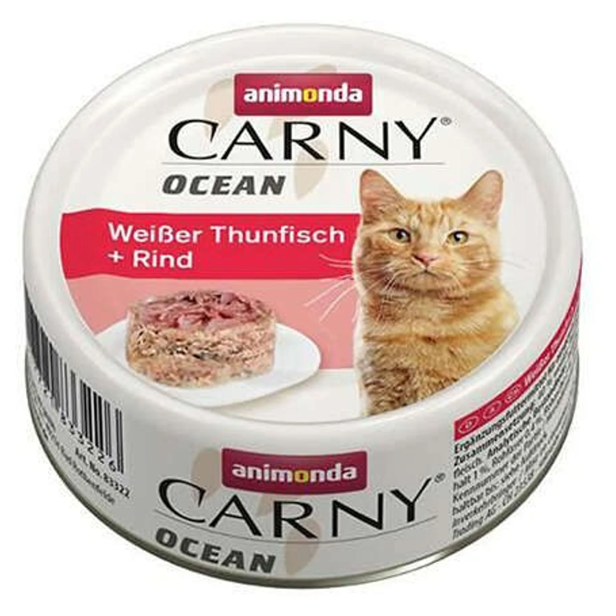 Animonda Animonda Carny Ocean Ton Balıklı ve Sığırlı Yetişkin Kedi Konservesi 80G
