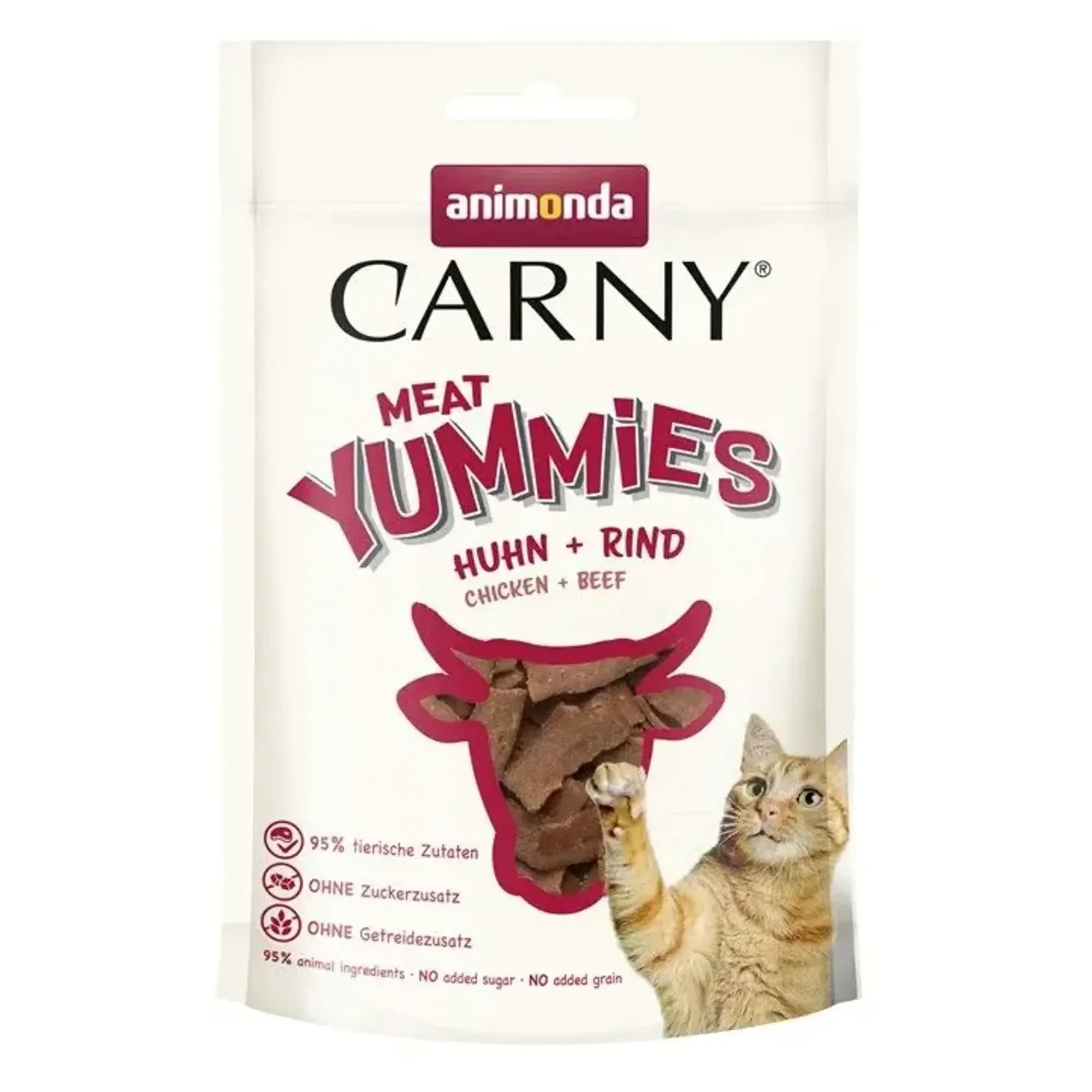 Animonda Carny Meat Tavuk ve Sığır Etli Kedi Ödül Maması 50 G