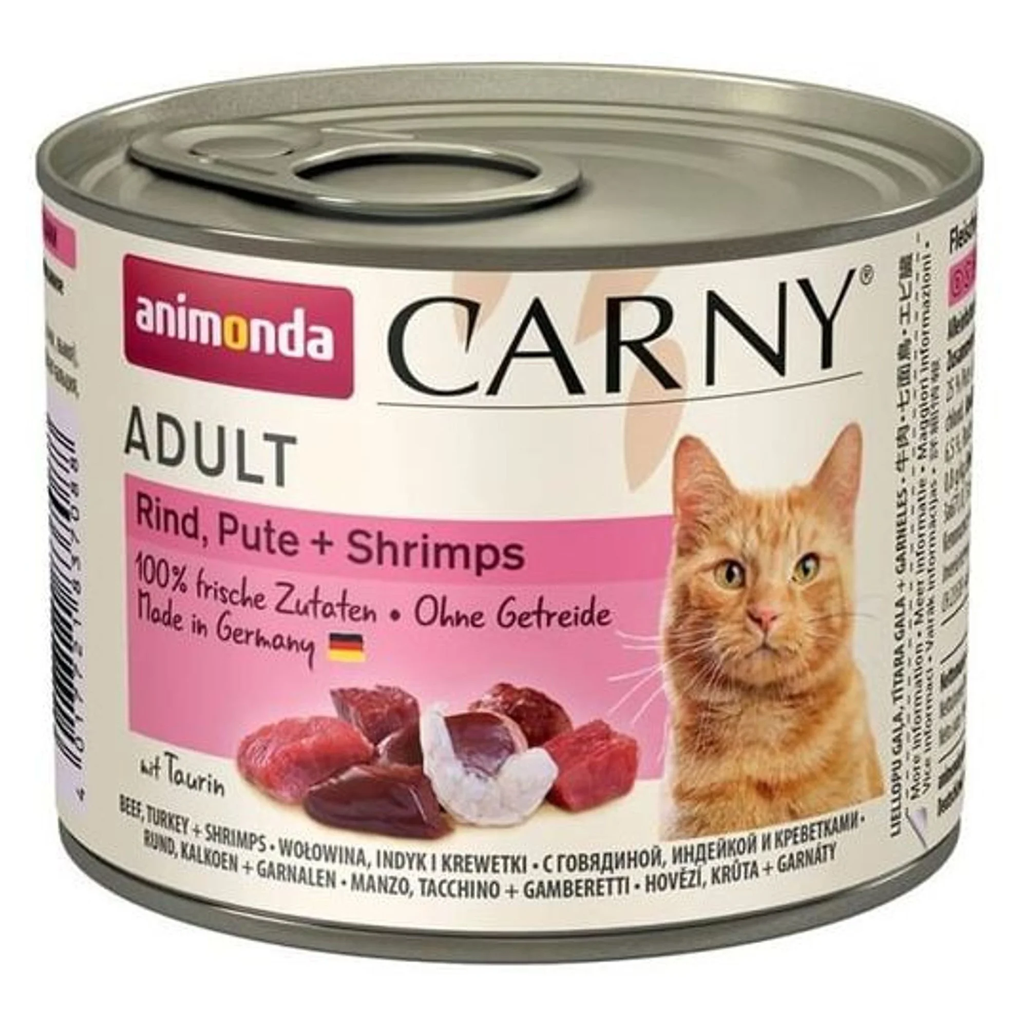 Animonda Carny Hindili ve Karidesli Yetişkin Kedi Konservesi 200G