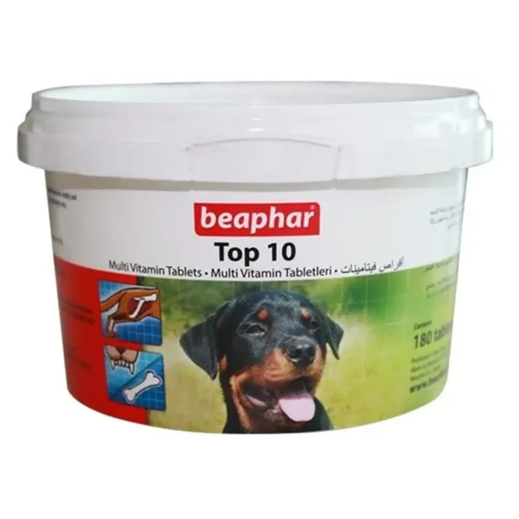 Beaphar Top 10 Köpek Multivitamin Tableti - 180 Adet
