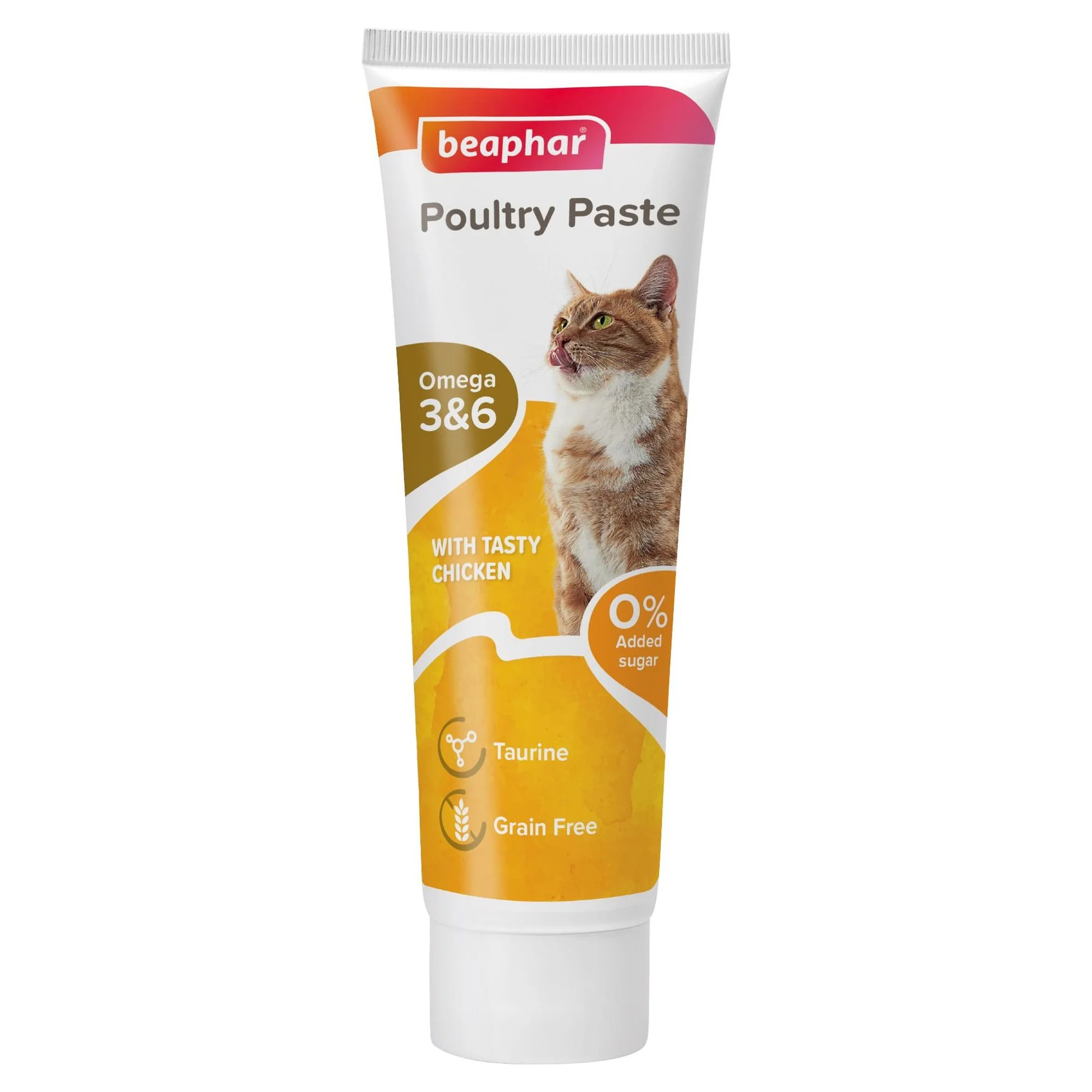 Beaphar Poultry Paste Tahılsız Kedi Macunu - Tavuklu & Taurine 100G