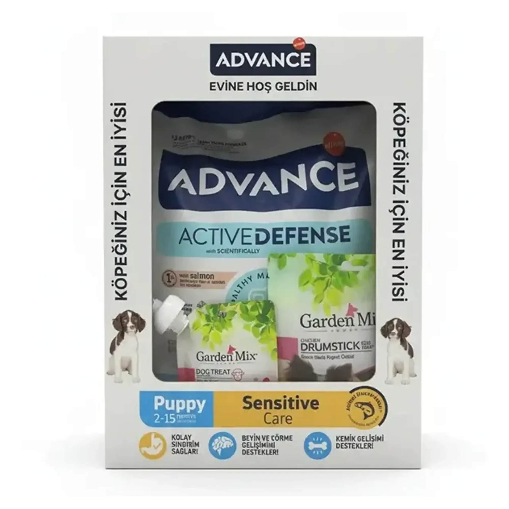 Advance Puppy Evine Hoşgeldin Kolisi Yavru Köpek Ödül Maması 3 KG