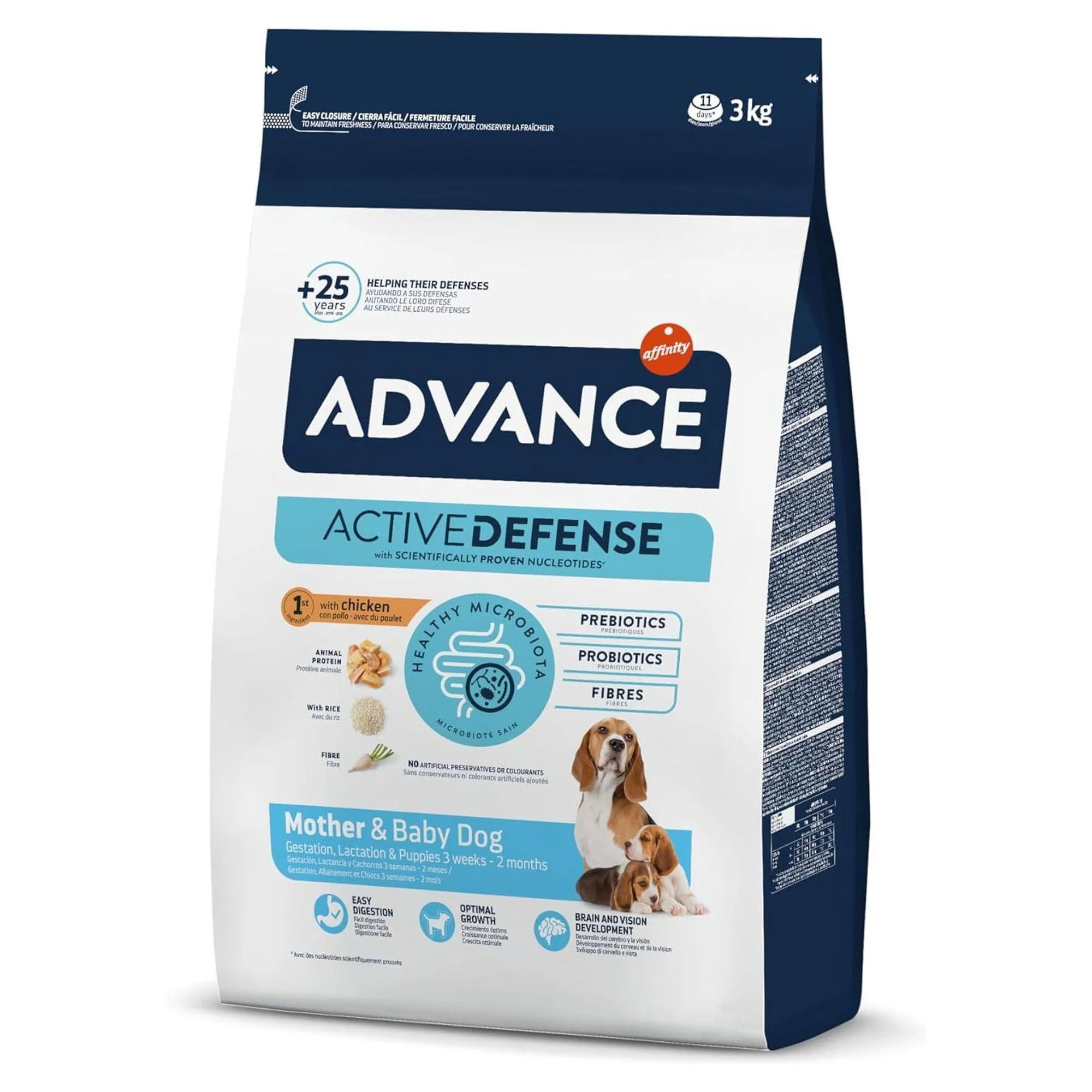 Advance Puppy Protect Initial TavukluYavru ve Anne Köpek Maması 3 KG