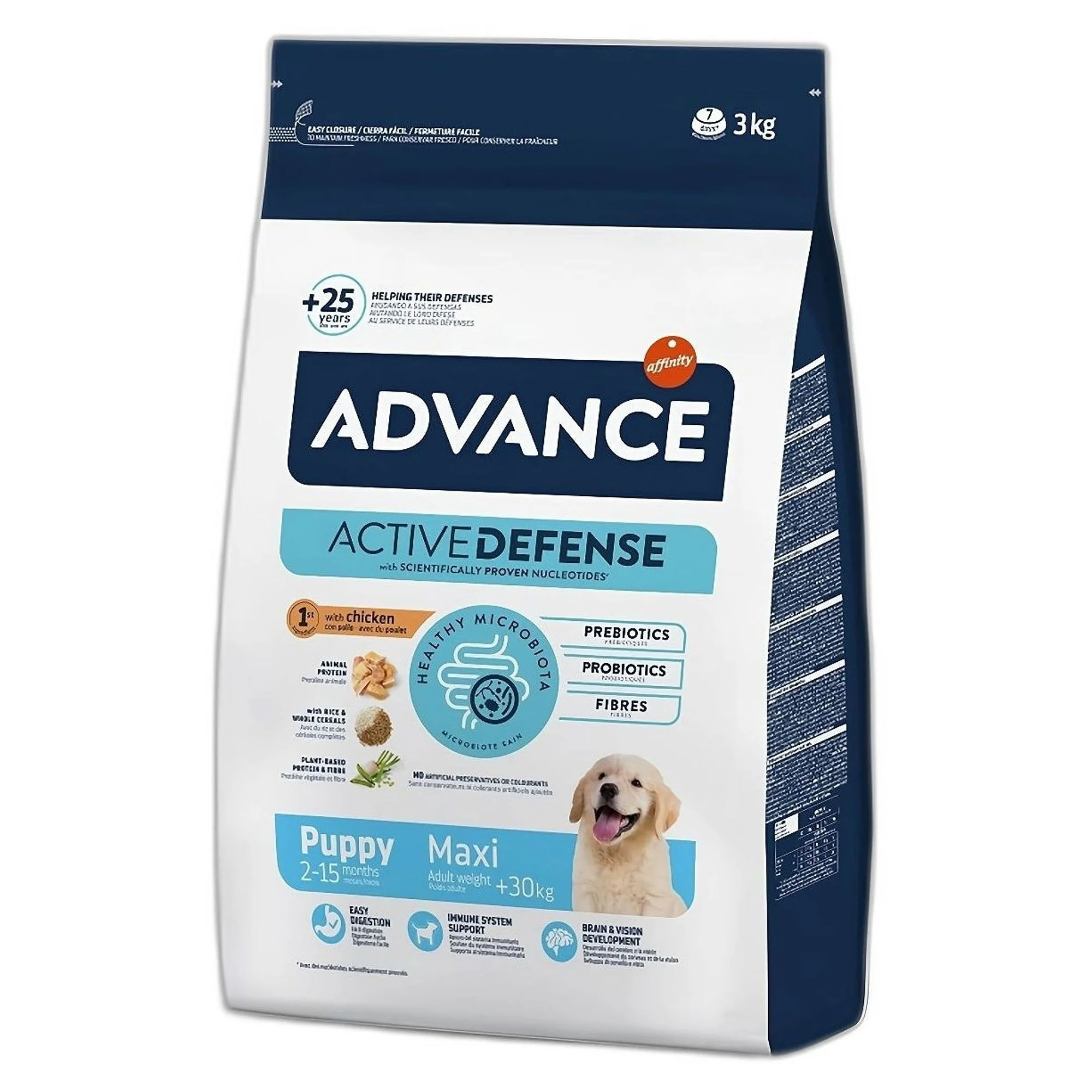 Advance Advance Tavuklu Büyük Irk Yavru Köpek Maması 3 KG