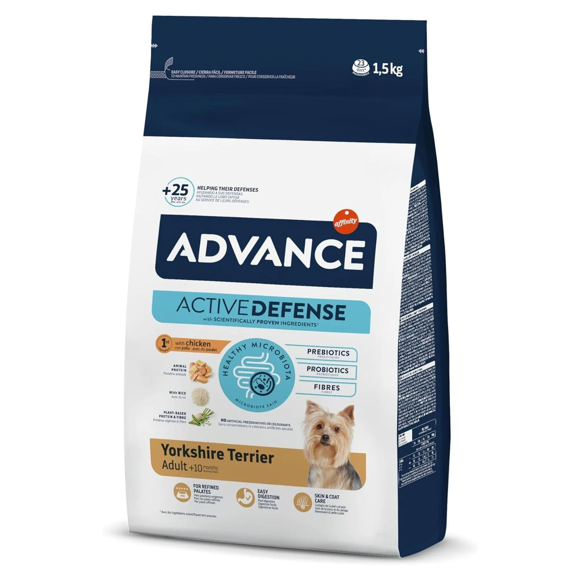 Advance Yorkshire Terrier Tavuklu Yetişkin Köpek Maması 1.5 KG