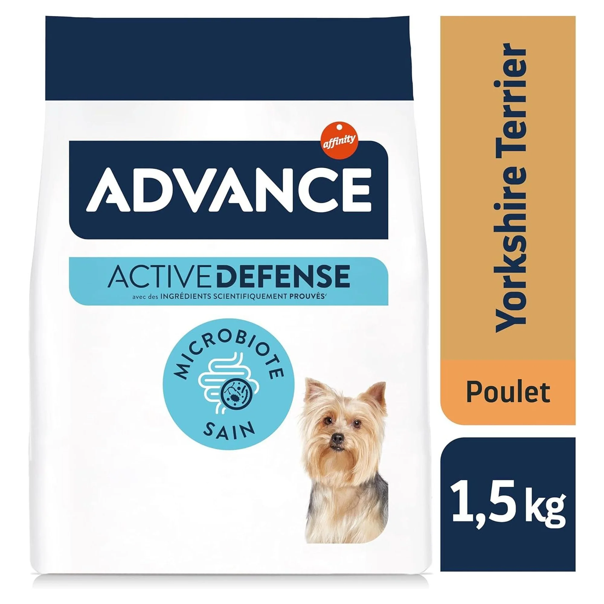 Advance Yorkshire Terrier Tavuklu Yetişkin Köpek Maması 1.5 KG — Normal, 1.5 kg — Görsel 2