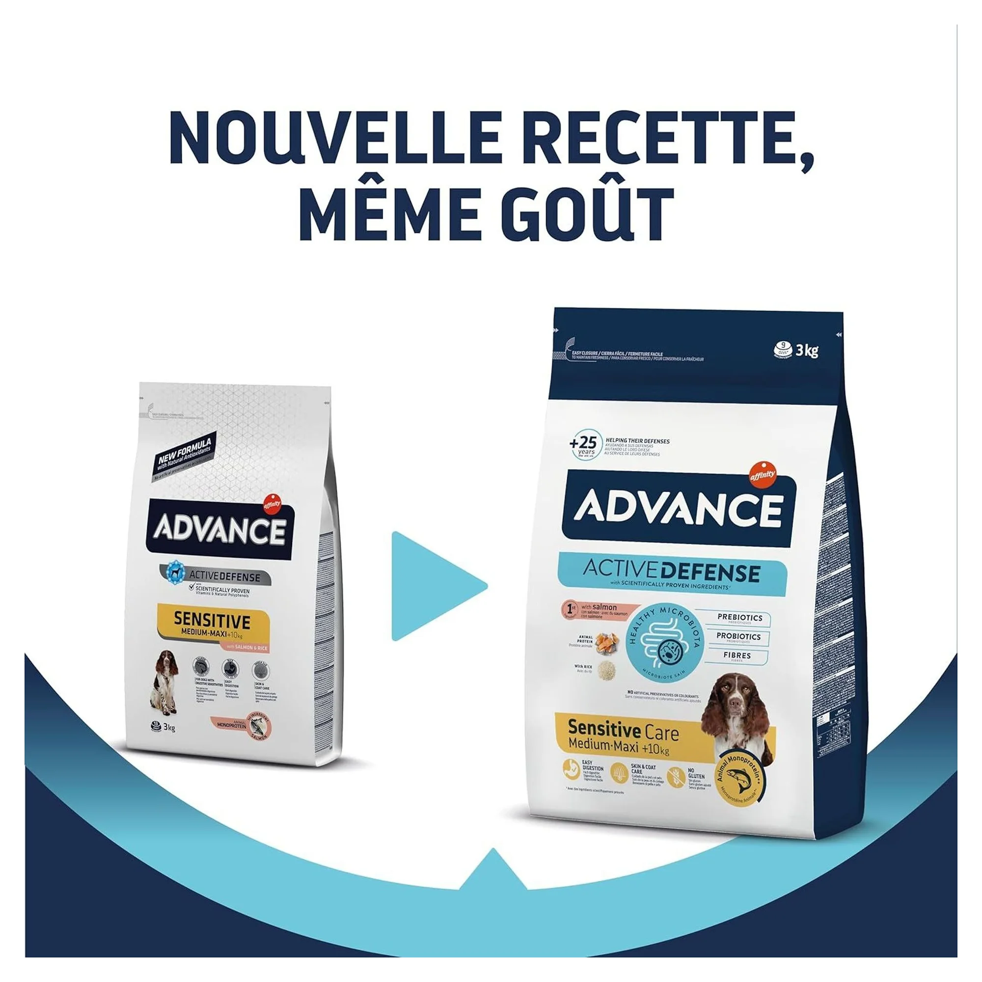 Advance Sensitive Hassas Sindirim için Somonlu ve Pirinçli Kısırlaştırılmış Yetişkin Köpek Maması 3 KG — 3 kg — Görsel 6
