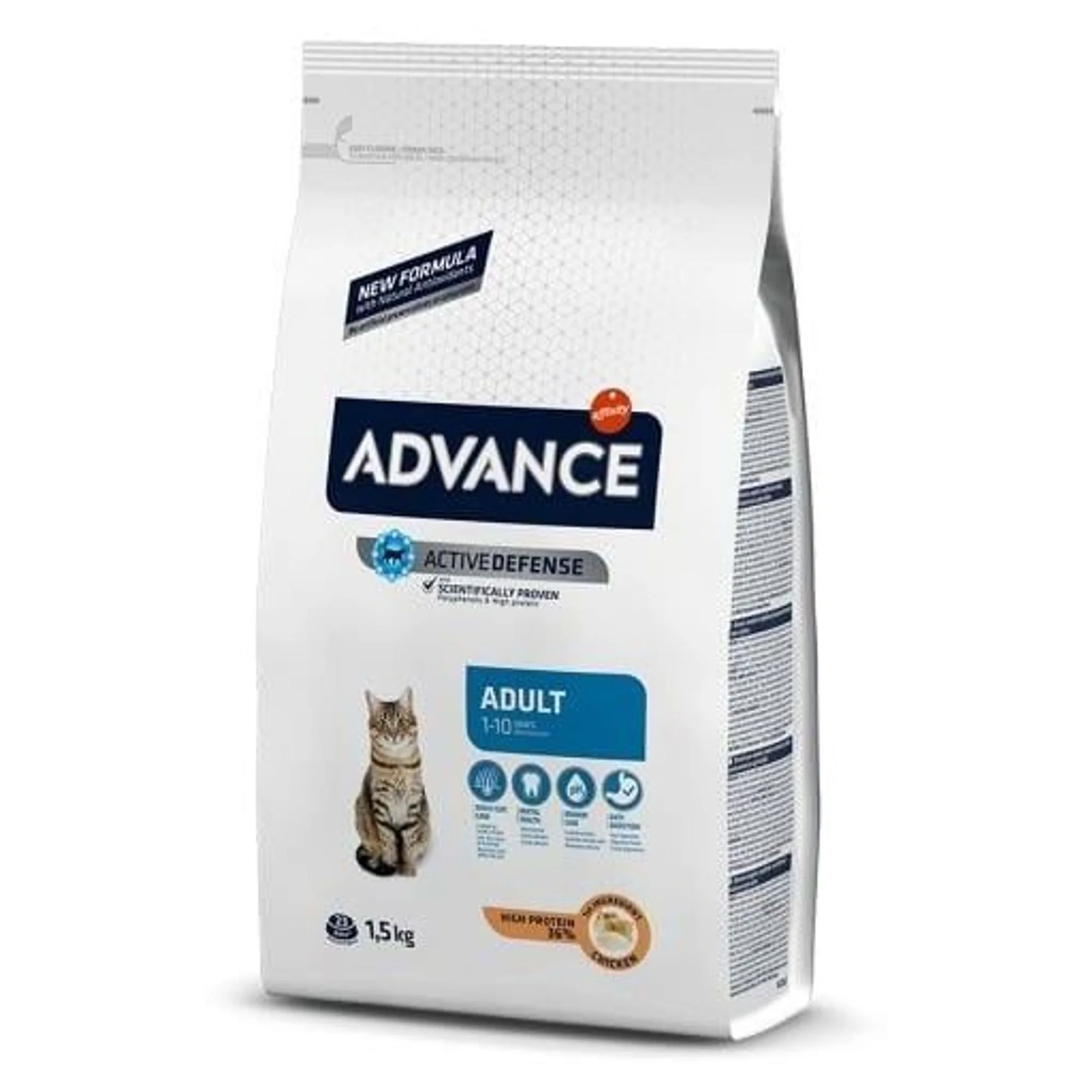 Advance Advance Adult Tavuklu ve Pirinçli Yetişkin Kedi Maması 1.5 KG